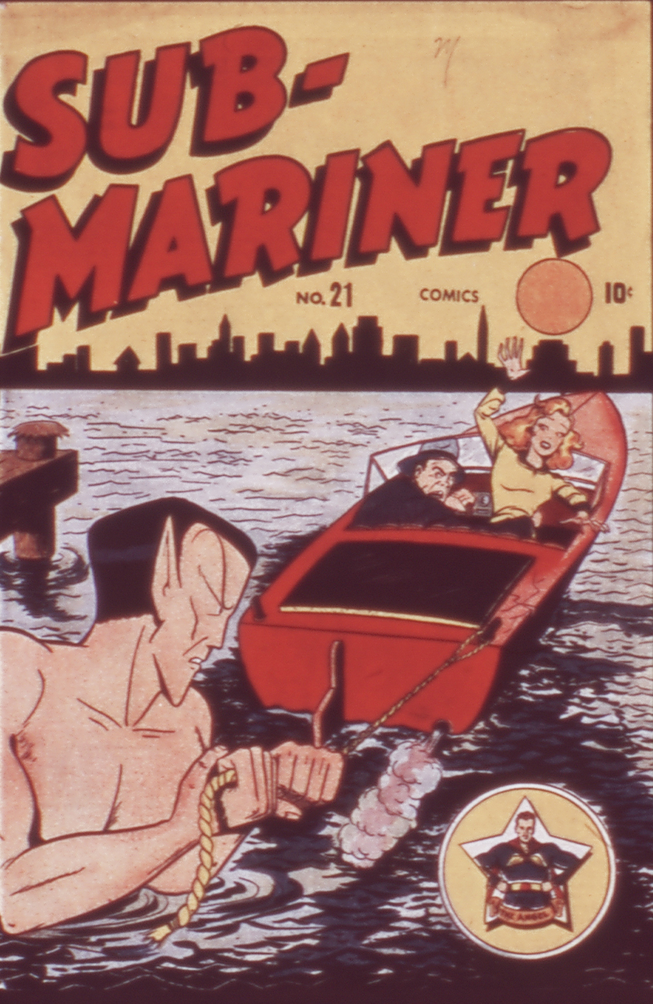 Read online Sub-Mariner Comics comic -  Issue #21 - 1