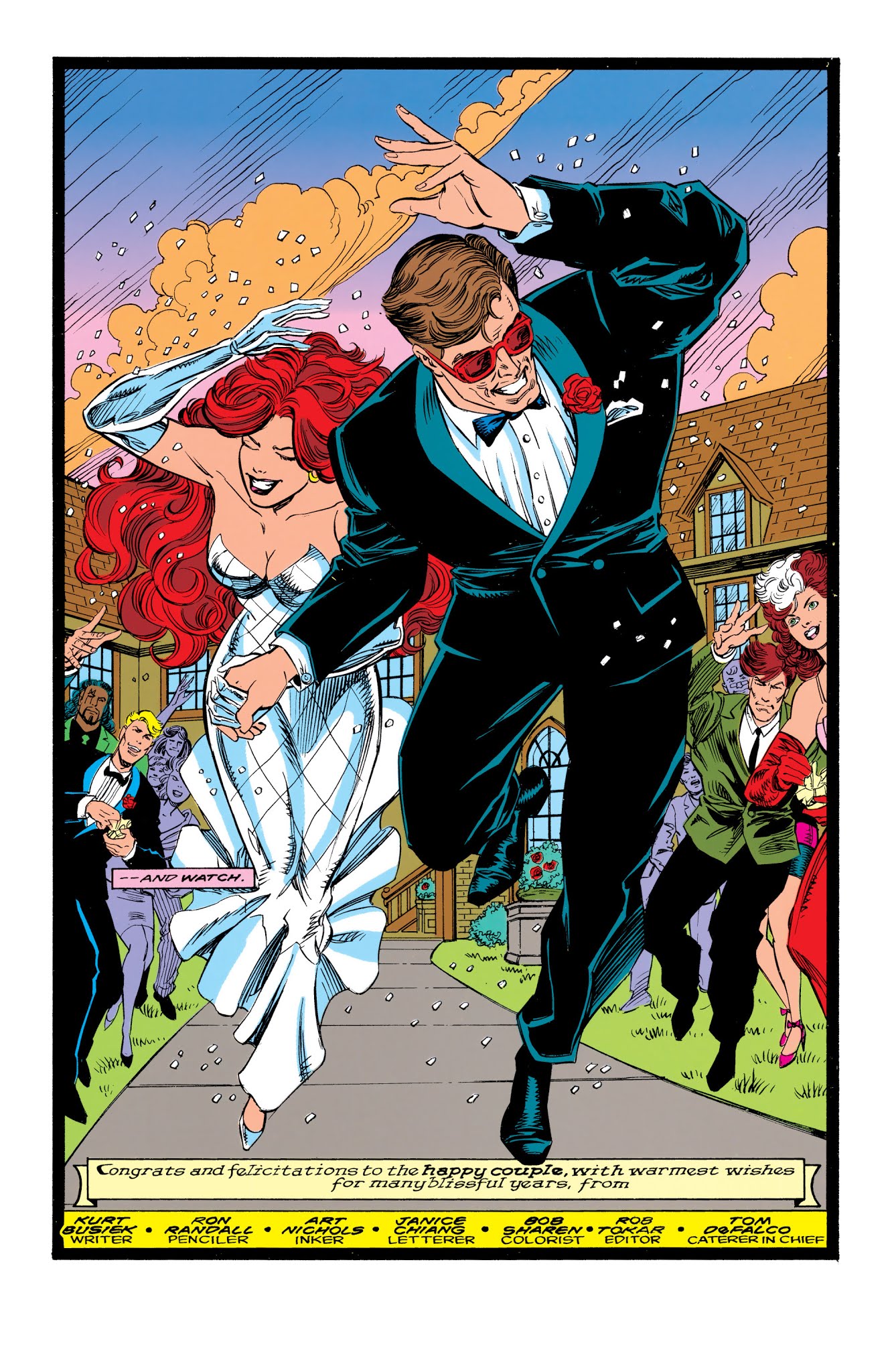Read online X-Men: The Wedding of Cyclops and Phoenix comic -  Issue # TPB Part 4 - 64