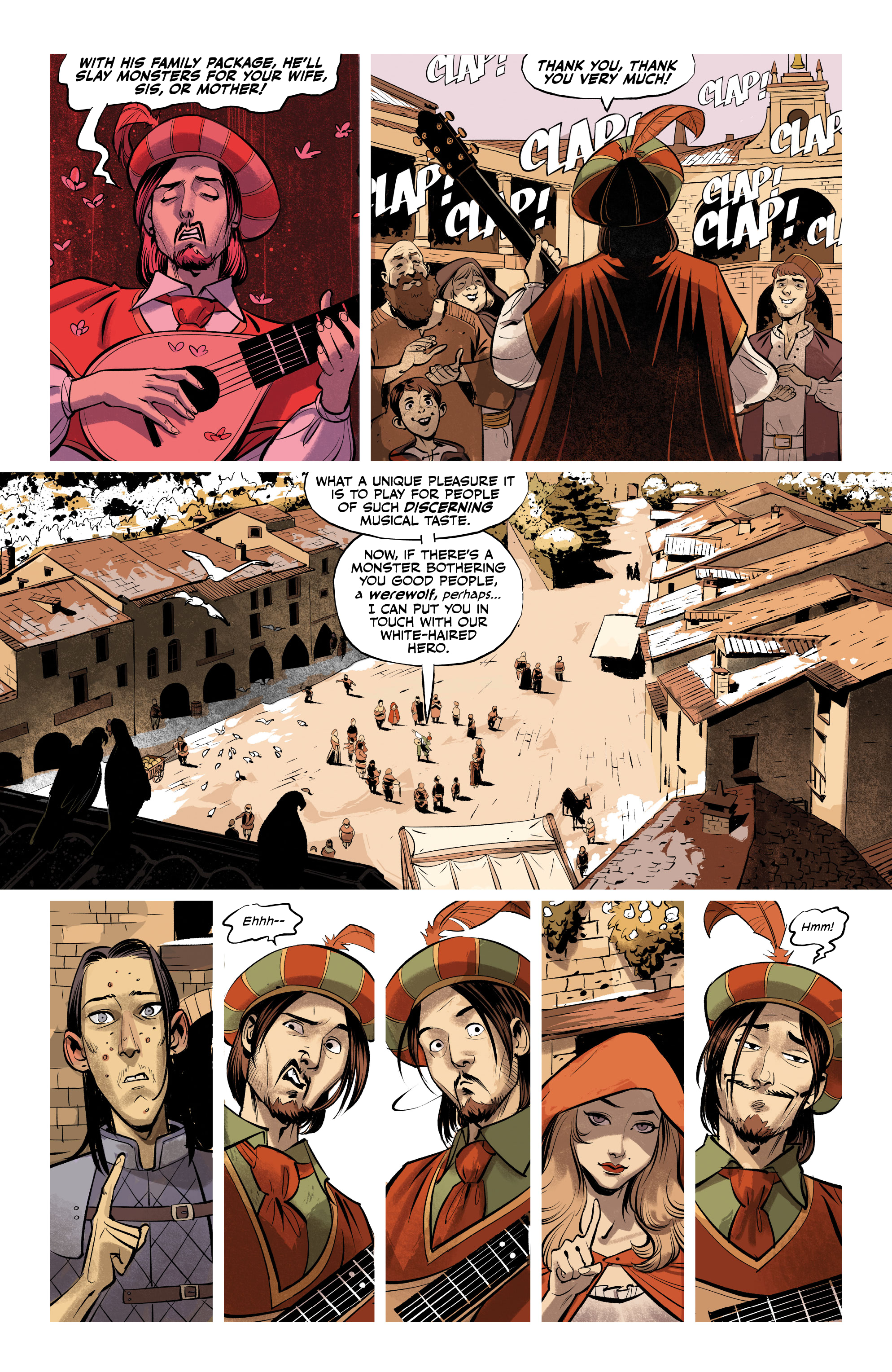 Read online The Witcher: The Ballad of Two Wolves comic -  Issue #1 - 8