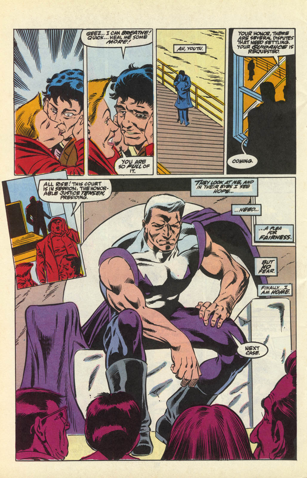 Read online Justice (1986) comic -  Issue #32 - 30