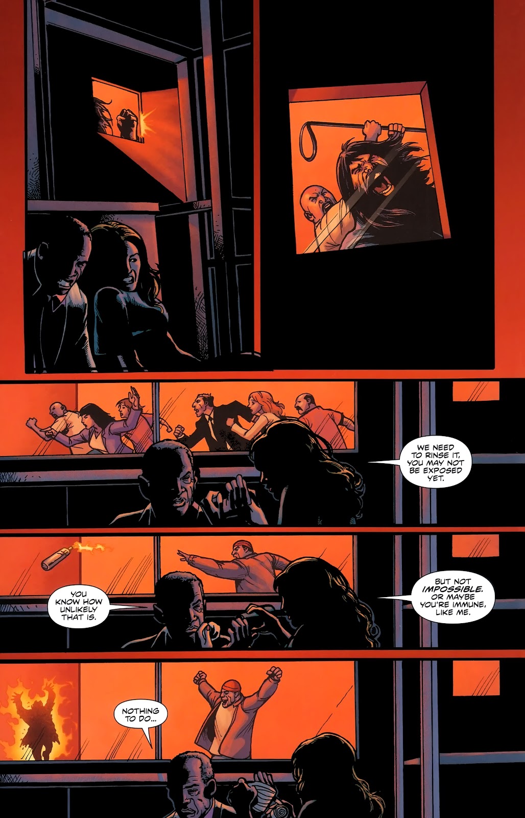 Dawn of the Planet of the Apes:Contagion issue Full - Page 17