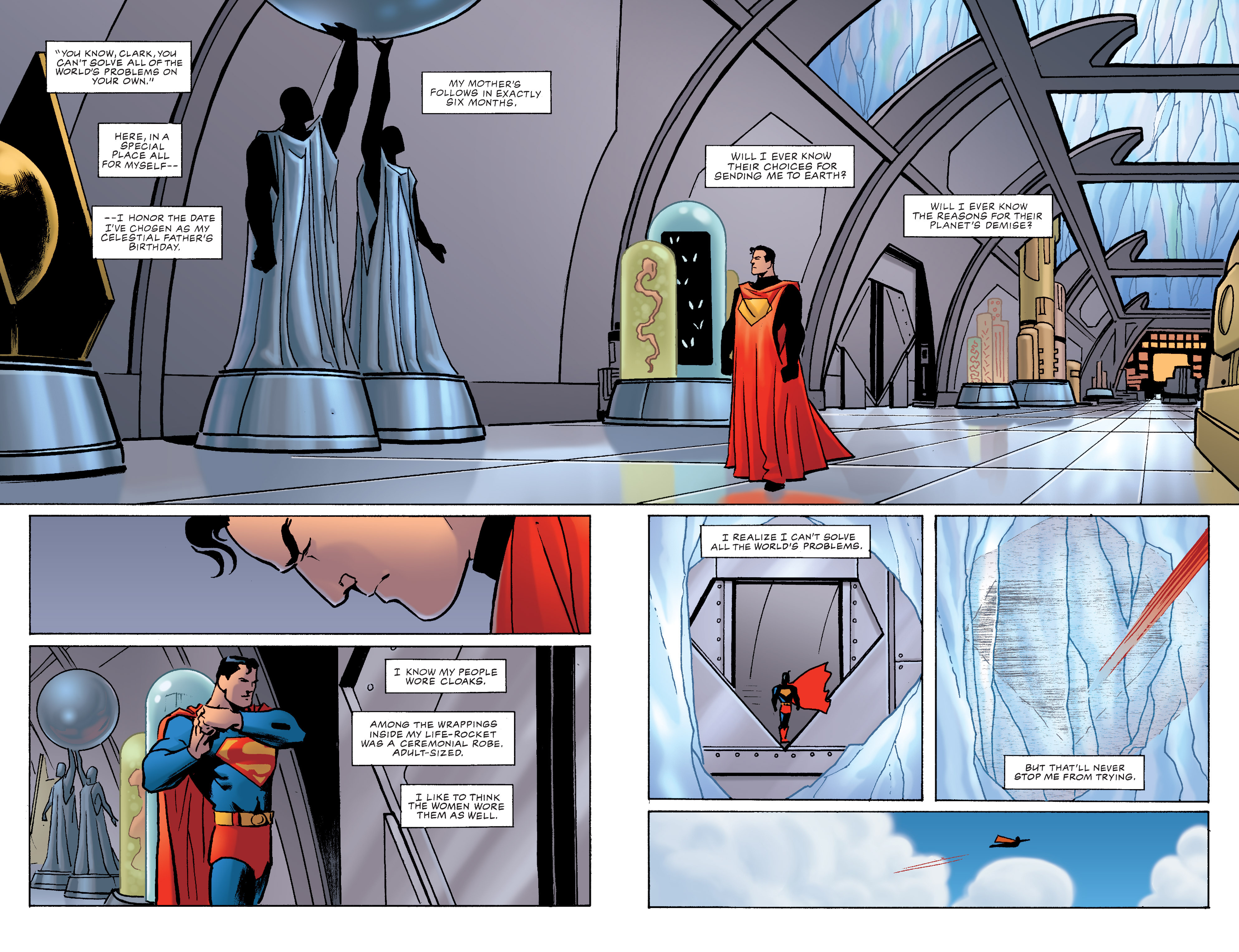 Read online Batman/Superman/Wonder Woman: Trinity comic -  Issue #1 - 14