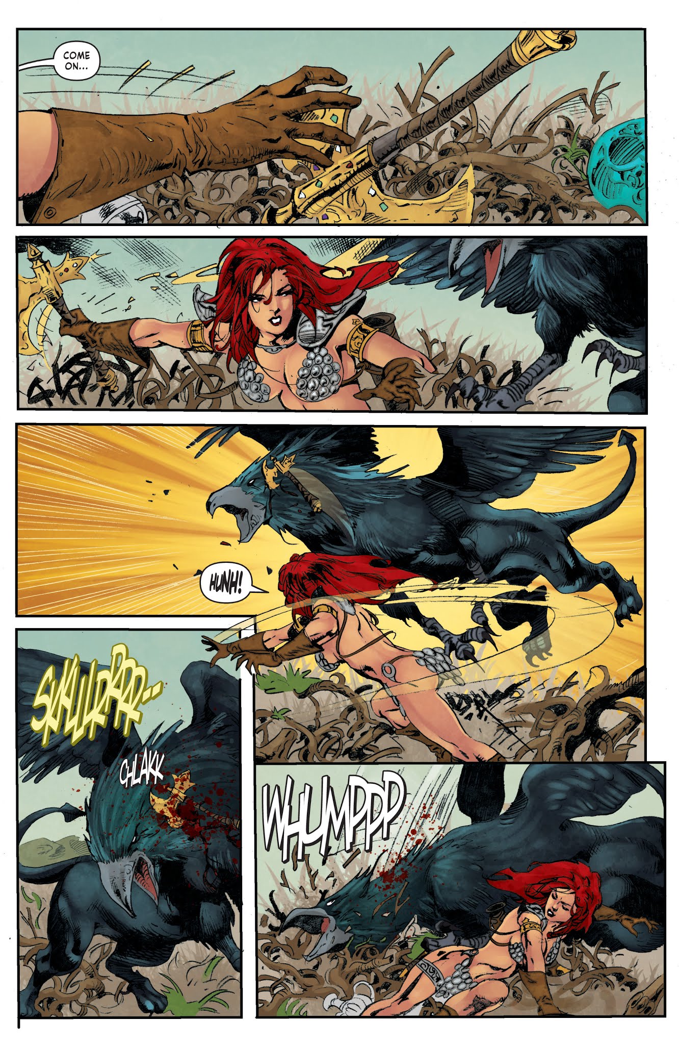 Read online Red Sonja Vol. 4 comic -  Issue #23 - 24