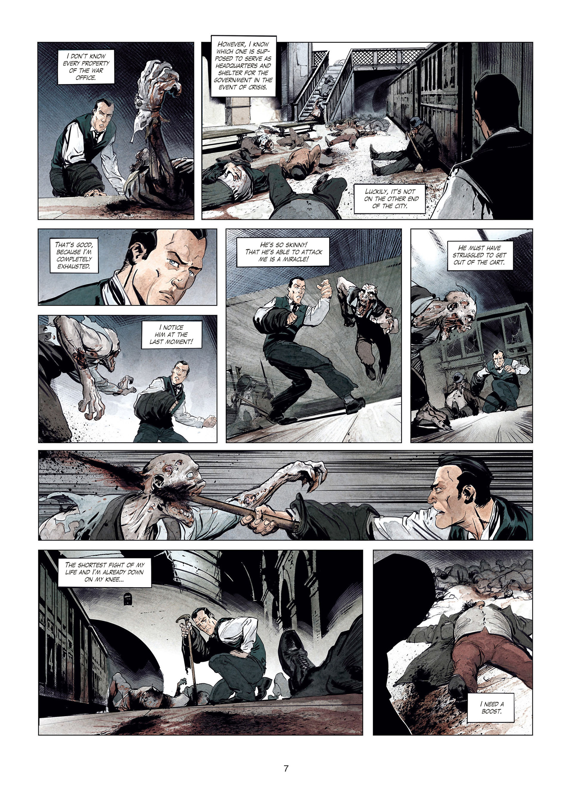 Read online Sherlock Holmes Society Tome 4 : Contamination comic -  Issue # Full - 7