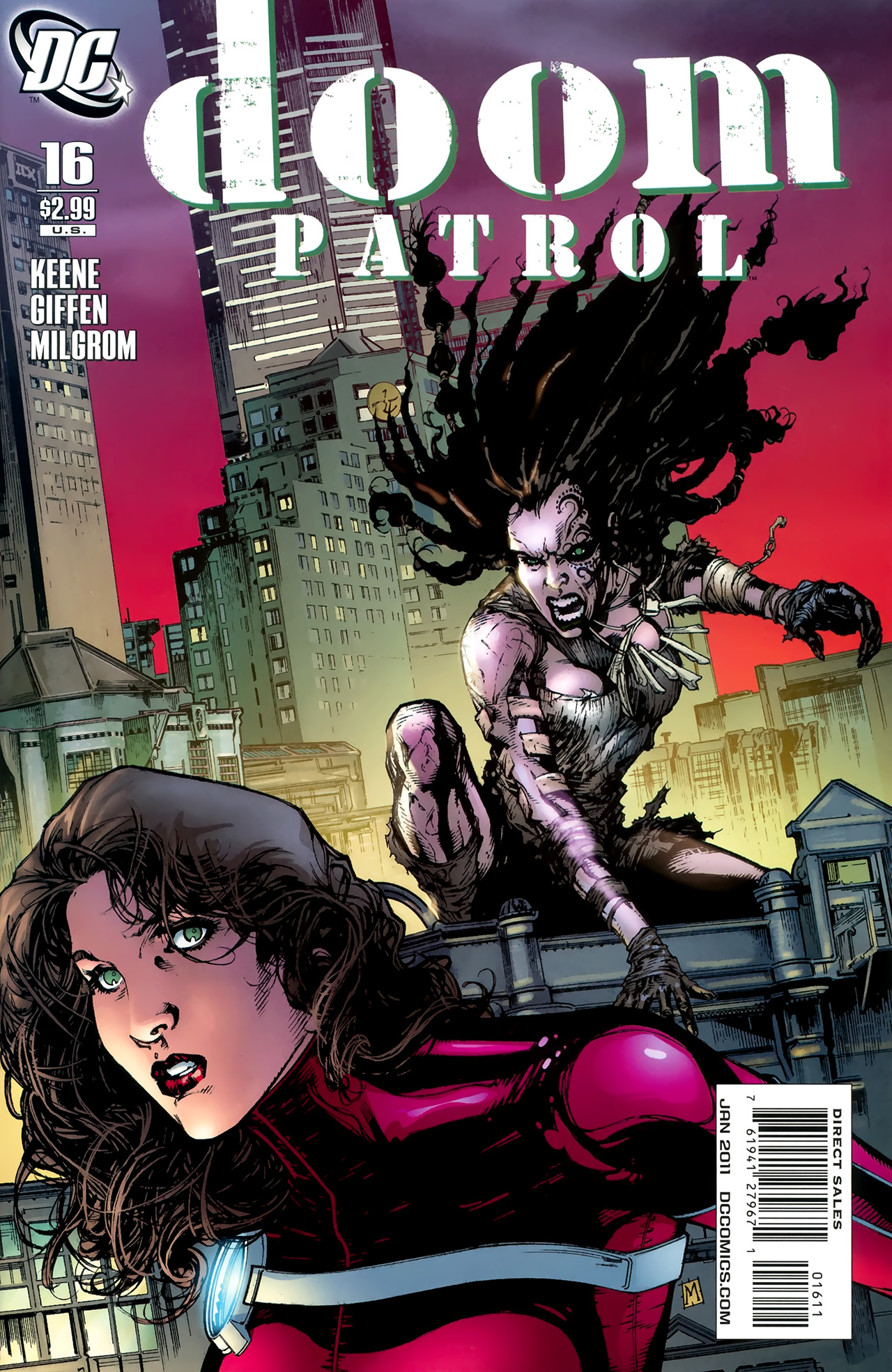 Read online Doom Patrol (2009) comic -  Issue #16 - 1
