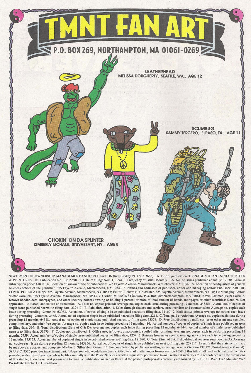 Read online Teenage Mutant Ninja Turtles Adventures (1989) comic -  Issue #67 - 25
