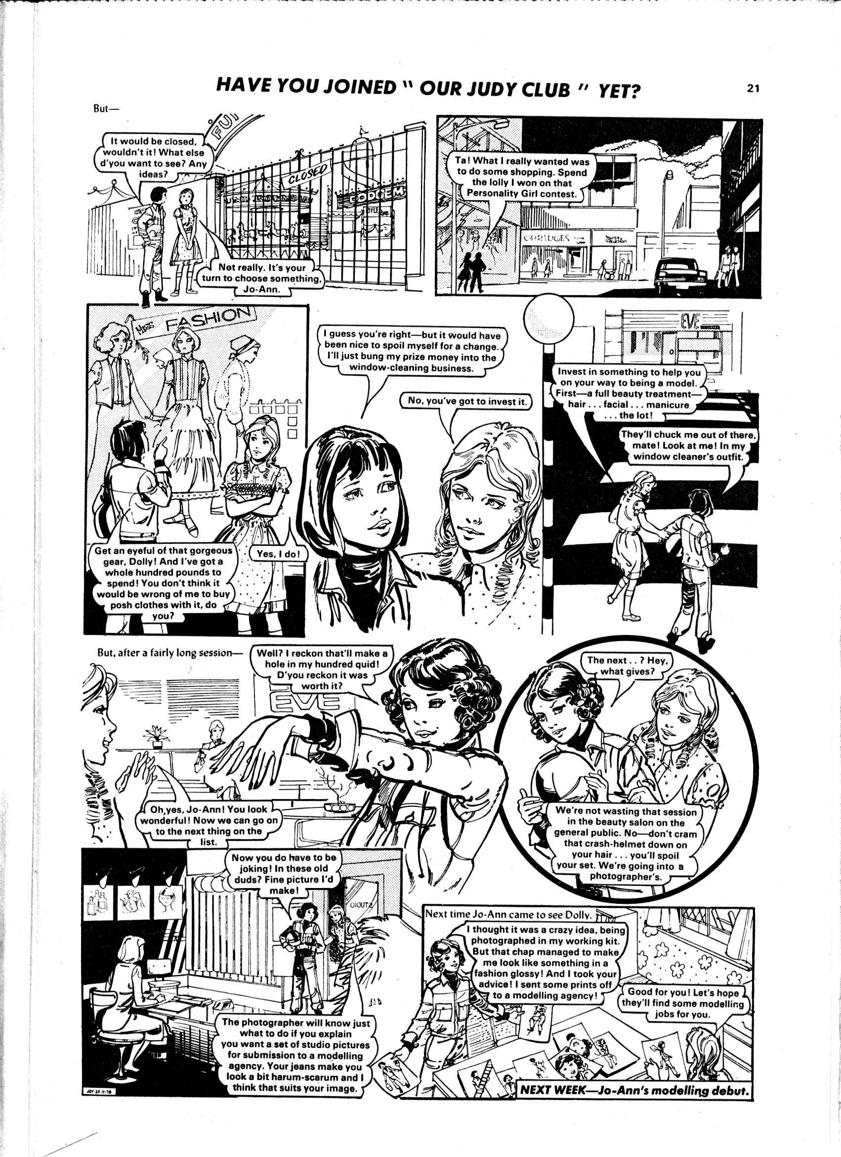 Read online Judy comic -  Issue #985 - 21
