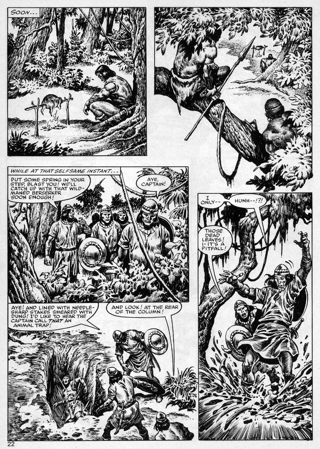 Read online The Savage Sword Of Conan comic -  Issue #100 - 18