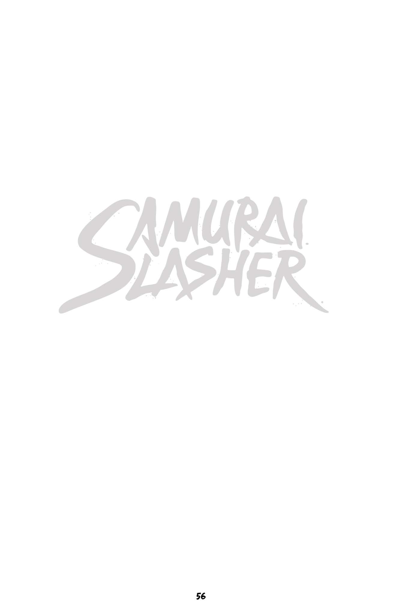 Read online Samurai Slasher comic -  Issue # TPB 1 - 56