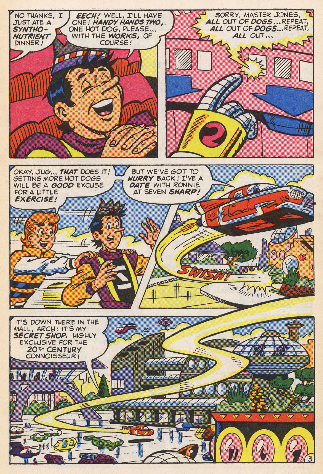 Read online Archie 3000! (1989) comic -  Issue #1 - 5