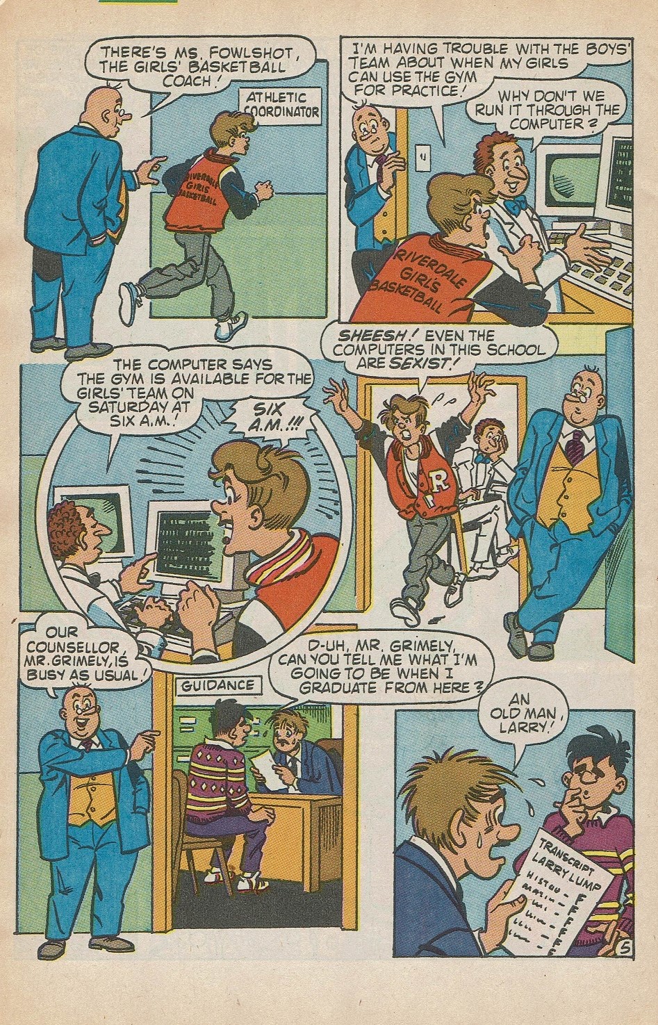 Read online Faculty Funnies comic -  Issue #3 - 32