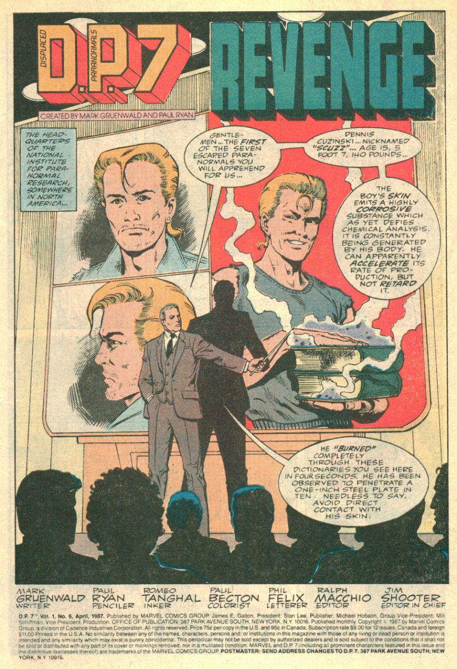 Read online D.P.7 comic -  Issue #6 - 2