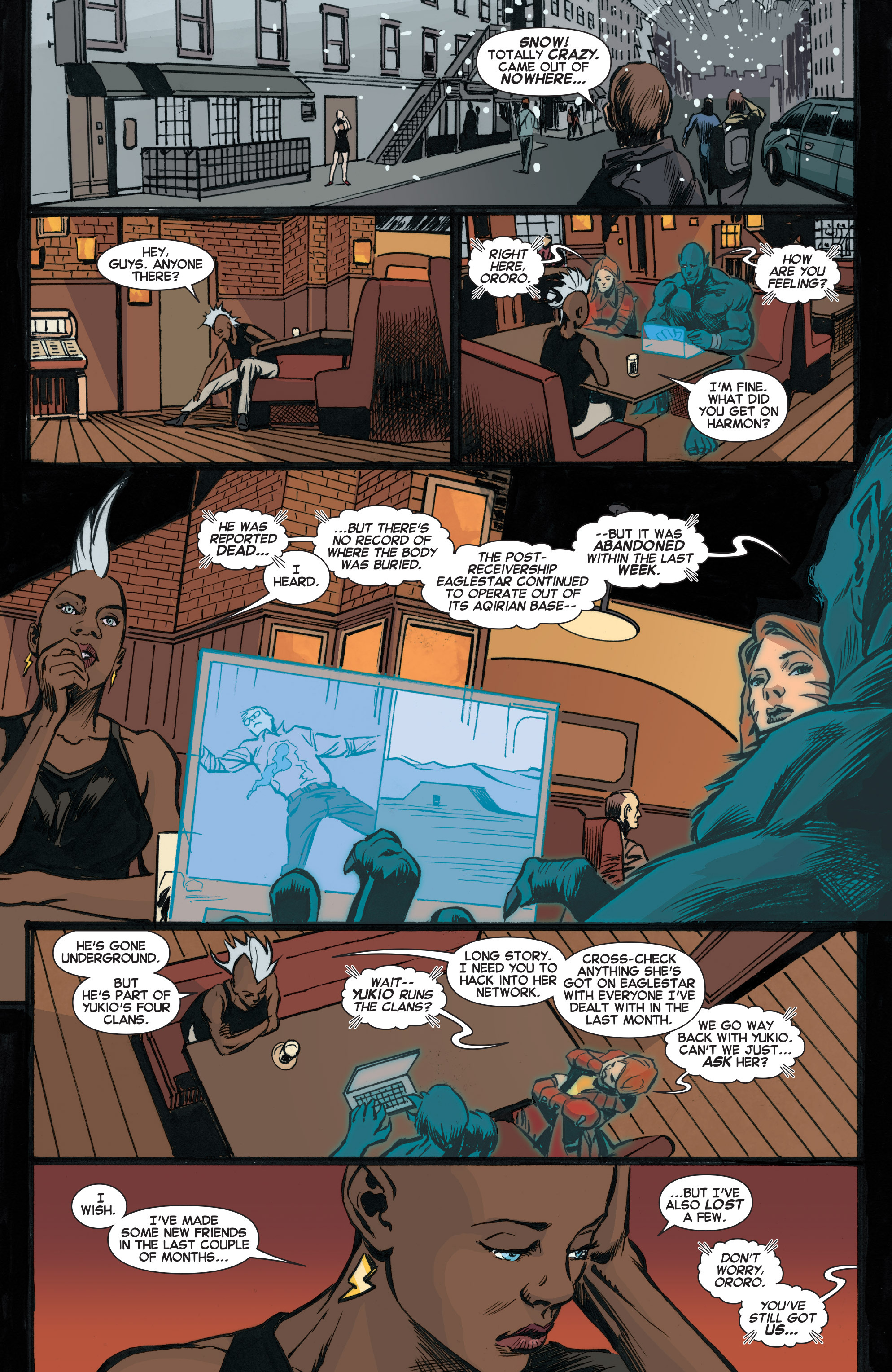 Read online Storm comic -  Issue #7 - 17