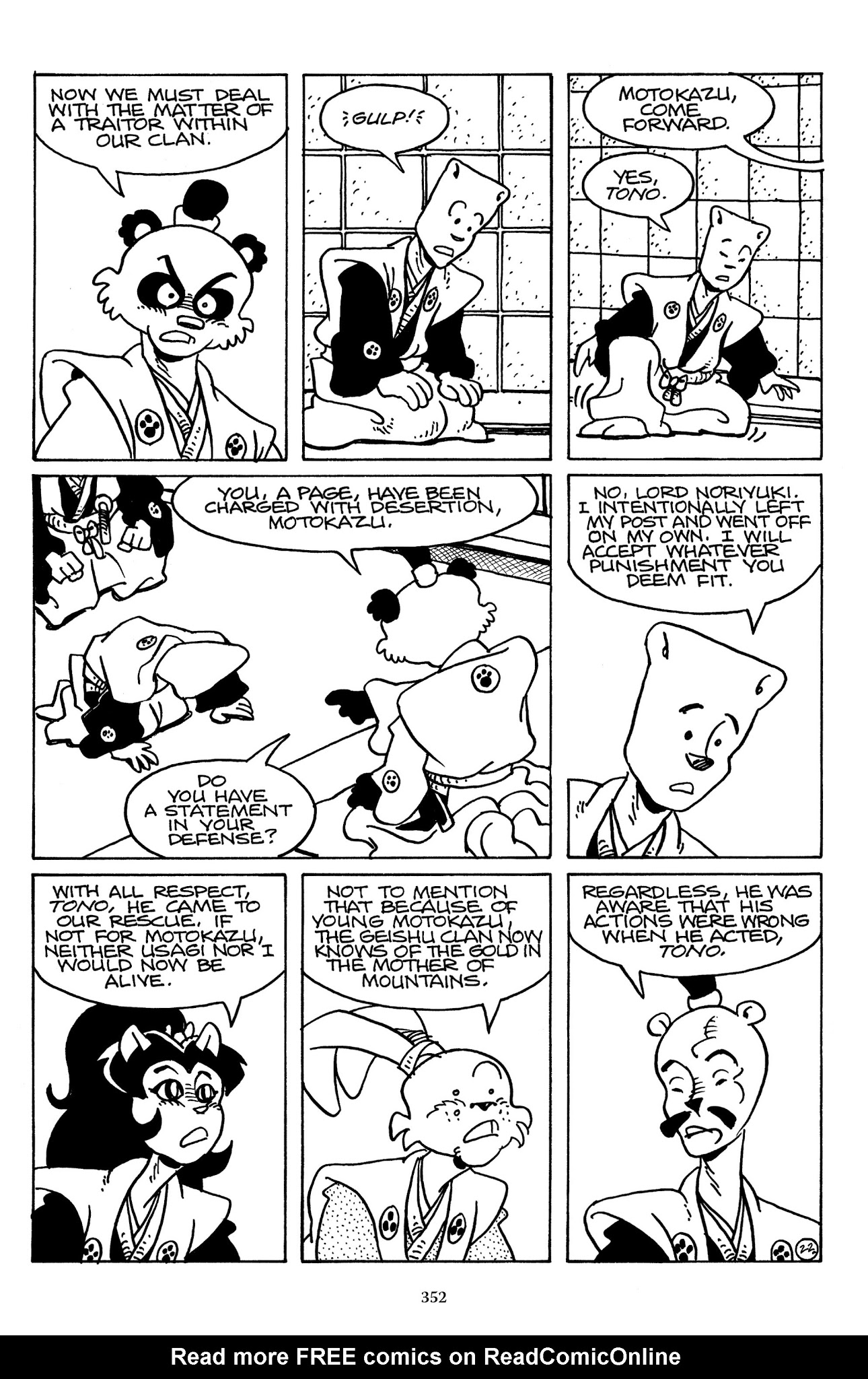 Read online The Usagi Yojimbo Saga comic -  Issue # TPB 5 - 347