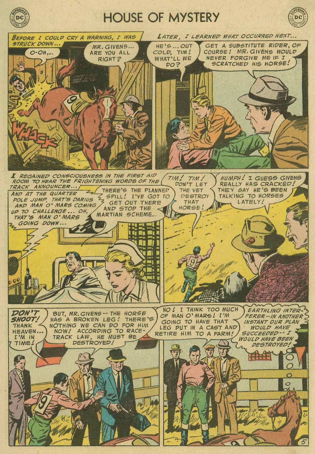 Read online House of Mystery (1951) comic -  Issue #50 - 7