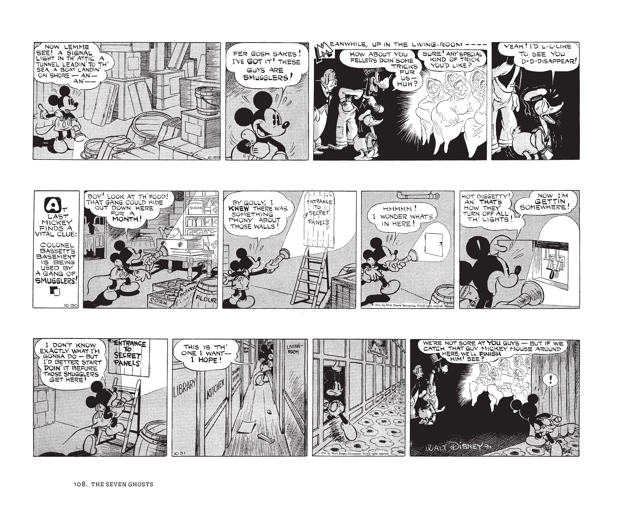 Read online Walt Disney's Mickey Mouse by Floyd Gottfredson comic -  Issue # TPB 4 (Part 2) - 8