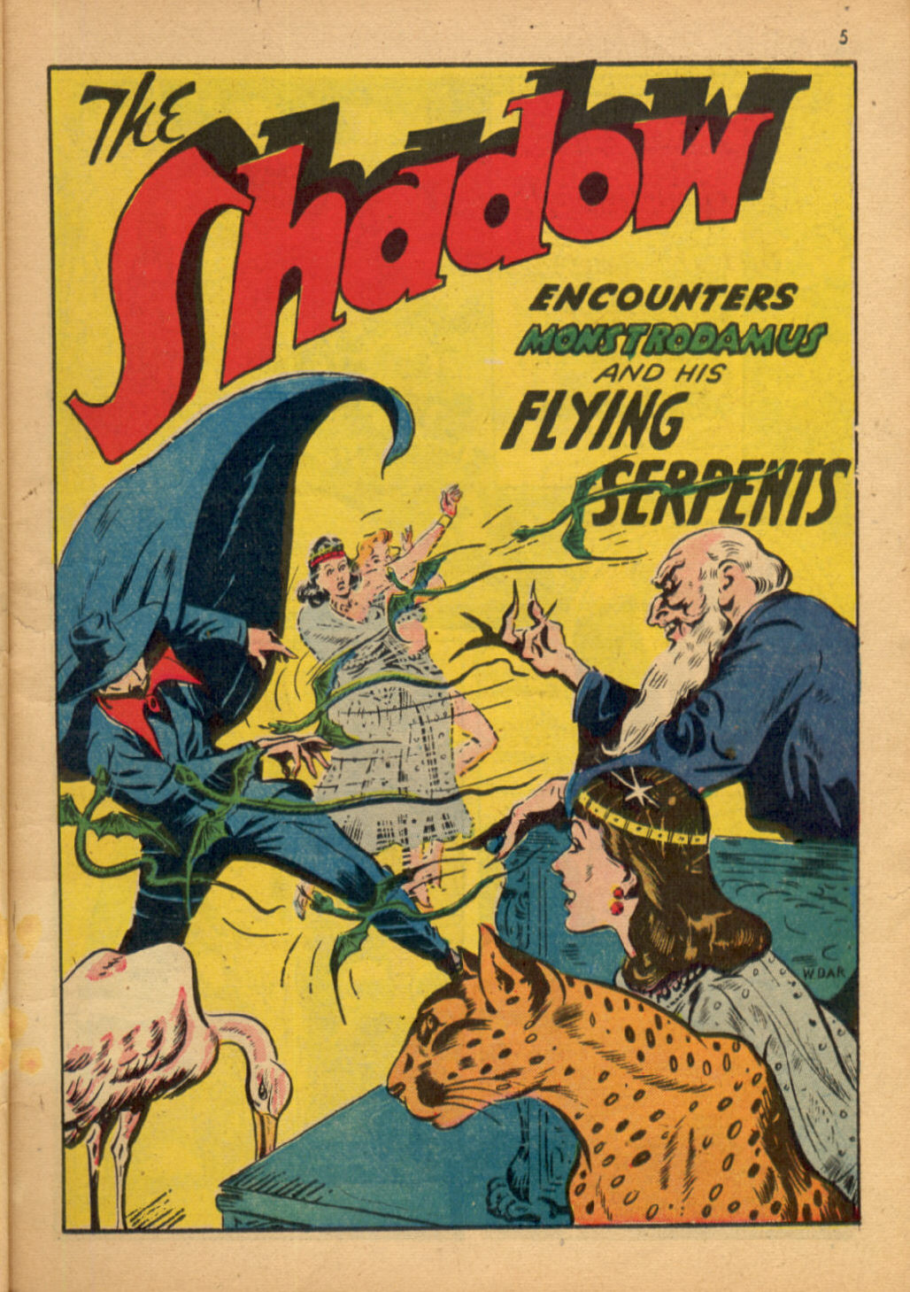 Read online Shadow Comics comic -  Issue #31 - 5