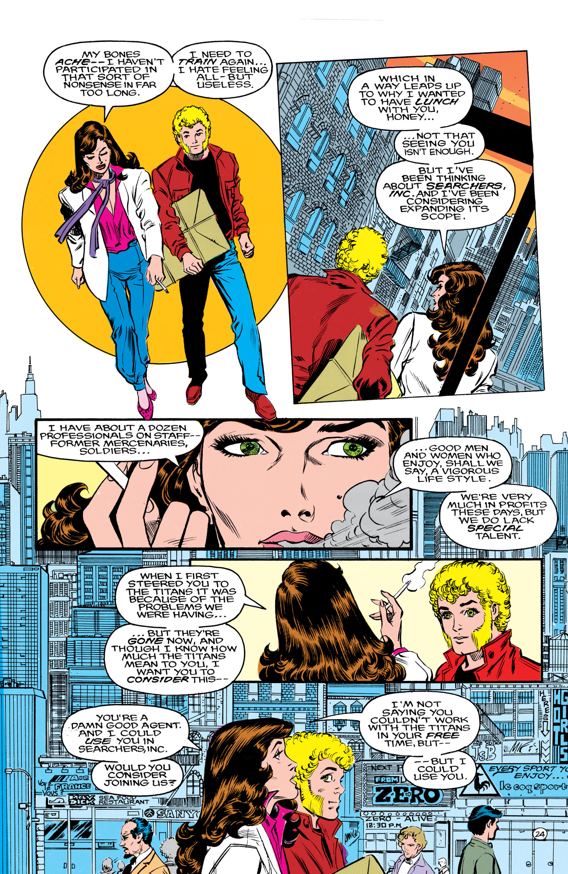 Read online The New Teen Titans (1984) comic -  Issue #39 - 25