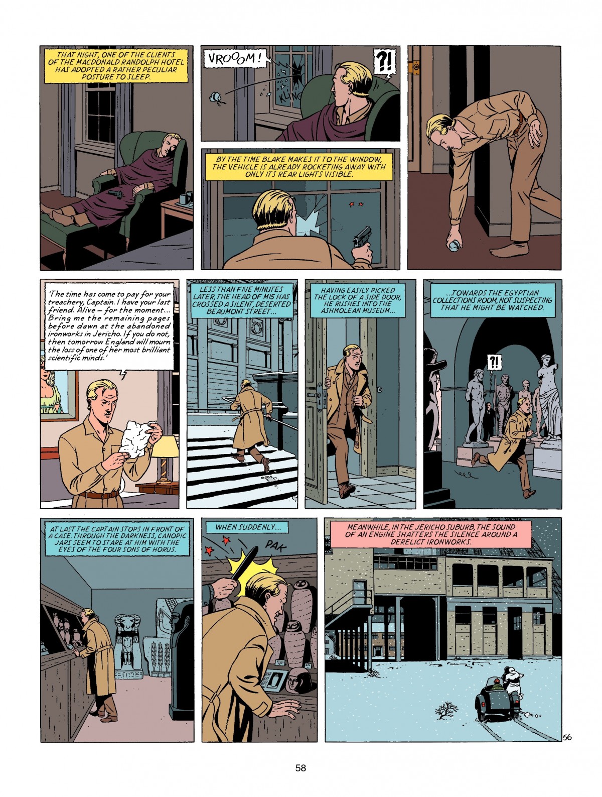 Read online Blake & Mortimer comic -  Issue #18 - 58