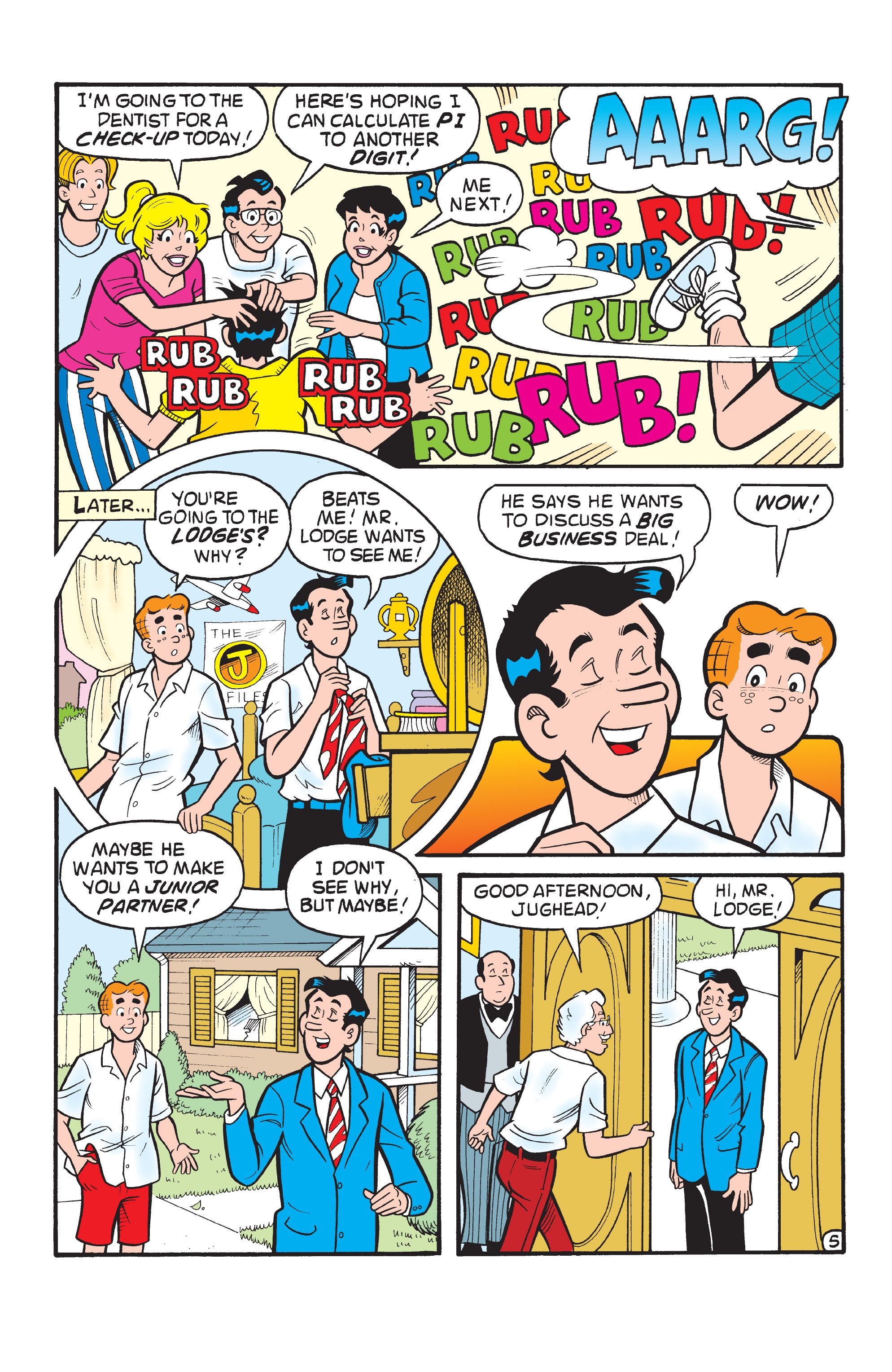 Read online Archie's Pal Jughead Comics comic -  Issue #109 - 6