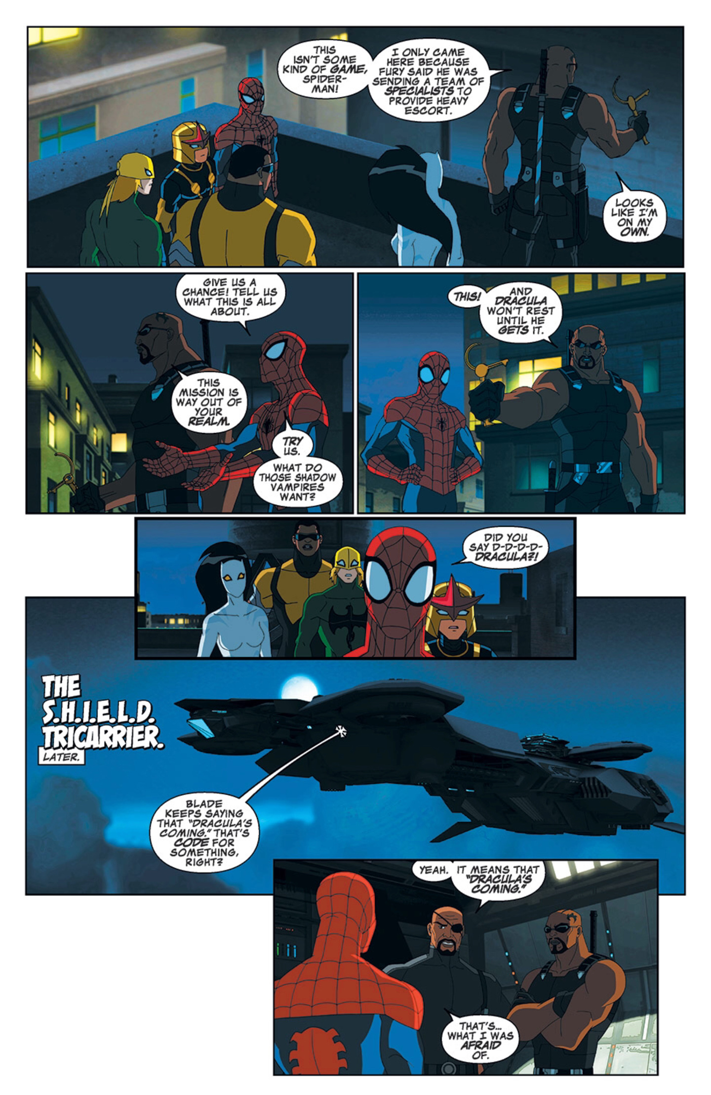 Read online Marvel Universe Ultimate Spider-Man: Web Warriors comic -  Issue #11 - 10