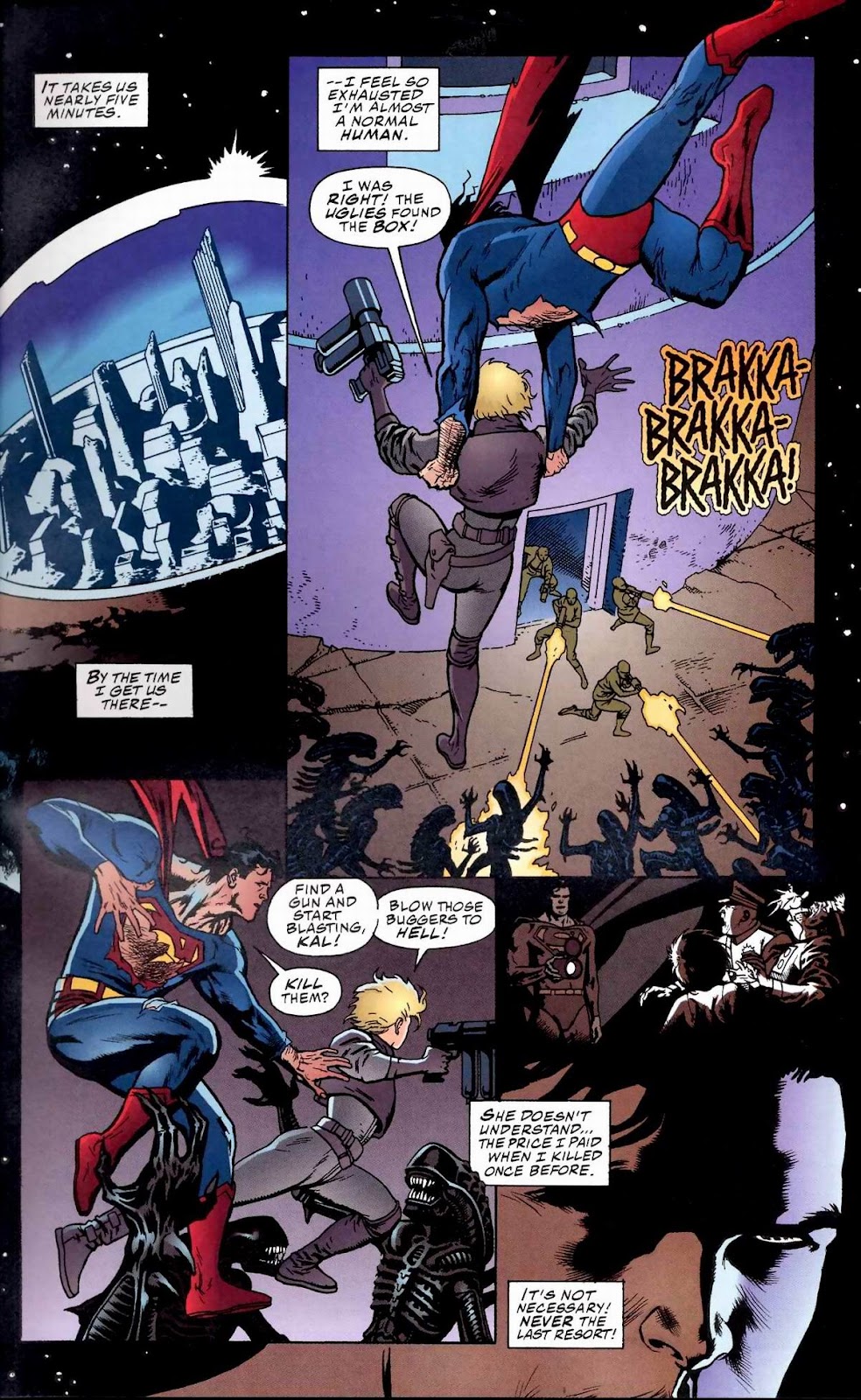 Superman vs. Aliens issue 2 - Page 23