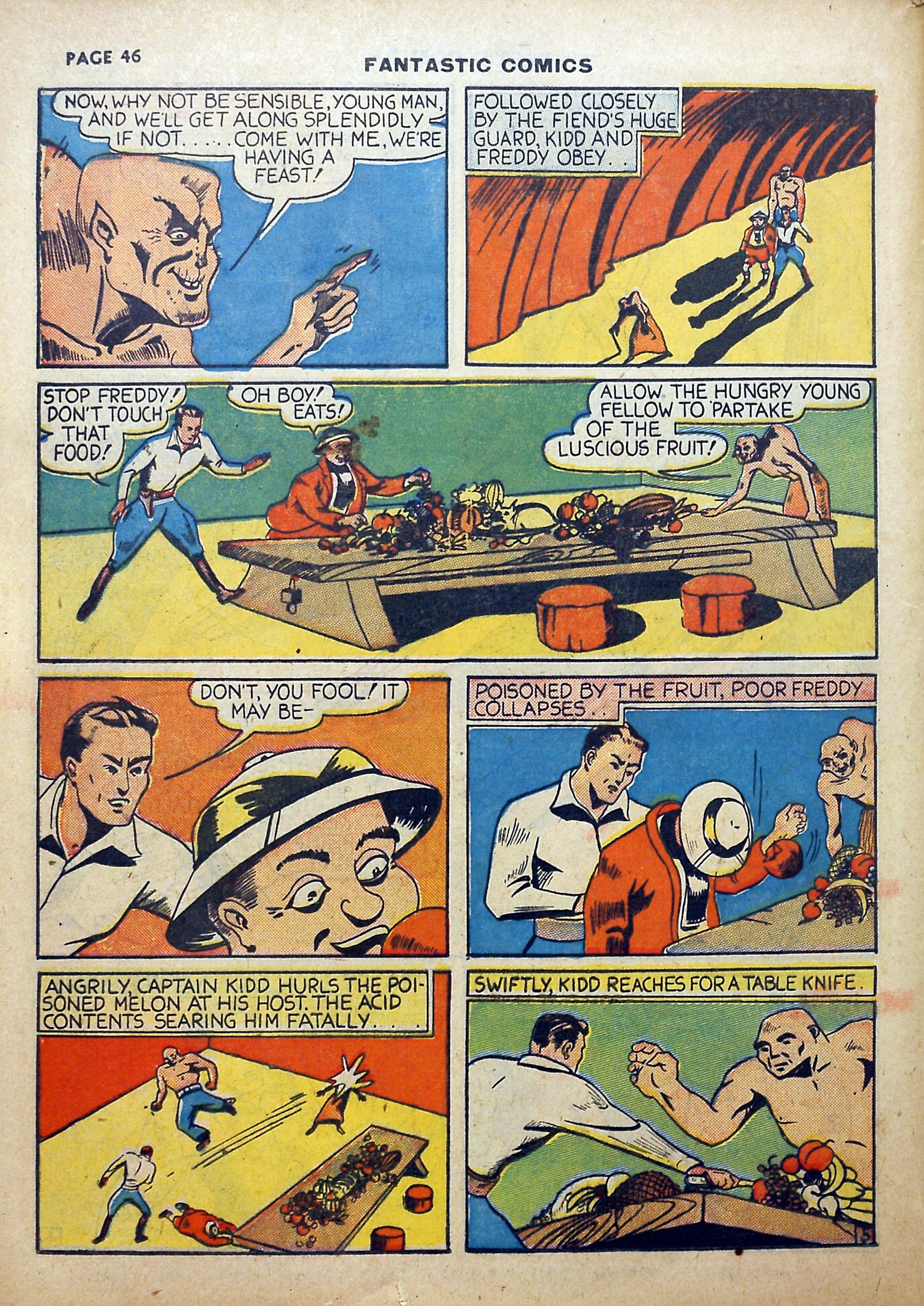 Read online Fantastic Comics comic -  Issue #5 - 47