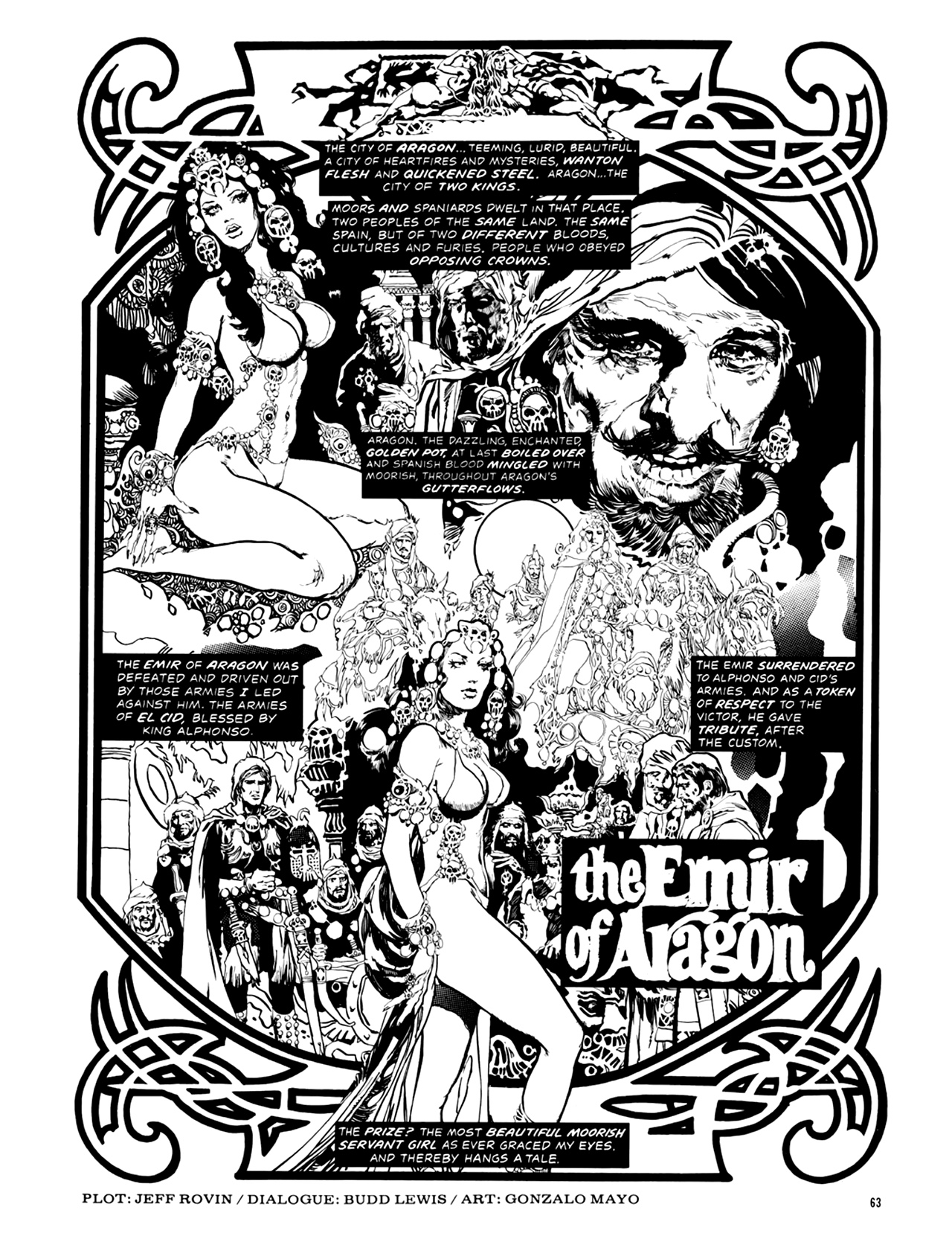 Read online Eerie Presents El Cid comic -  Issue # TPB - 63