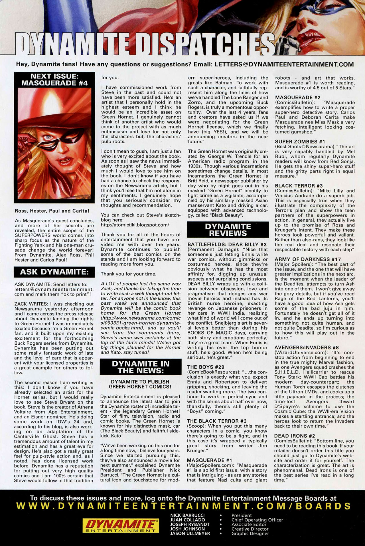 Read online Masquerade comic -  Issue #3 - 28