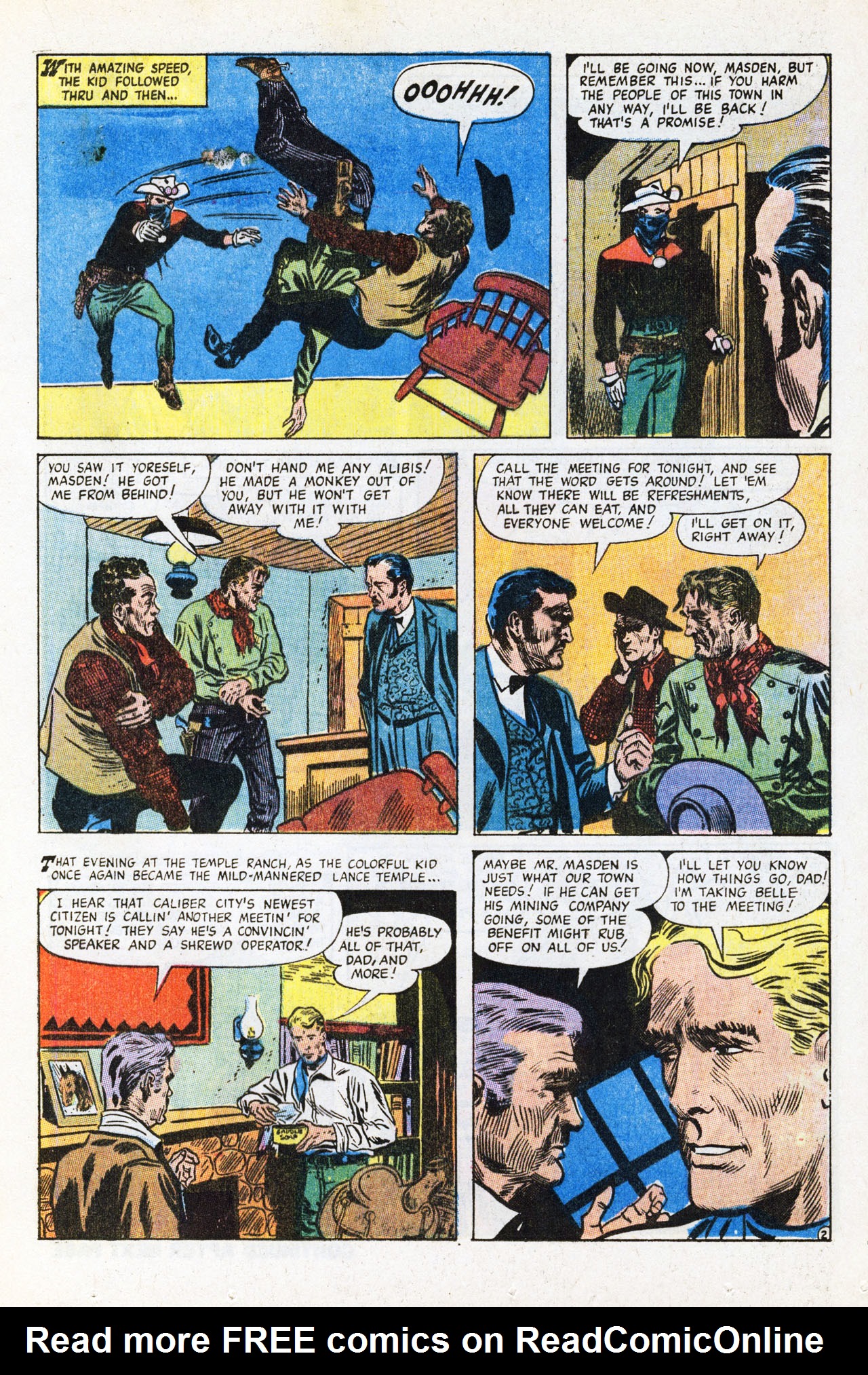 Read online The Outlaw Kid (1970) comic -  Issue #9 - 13