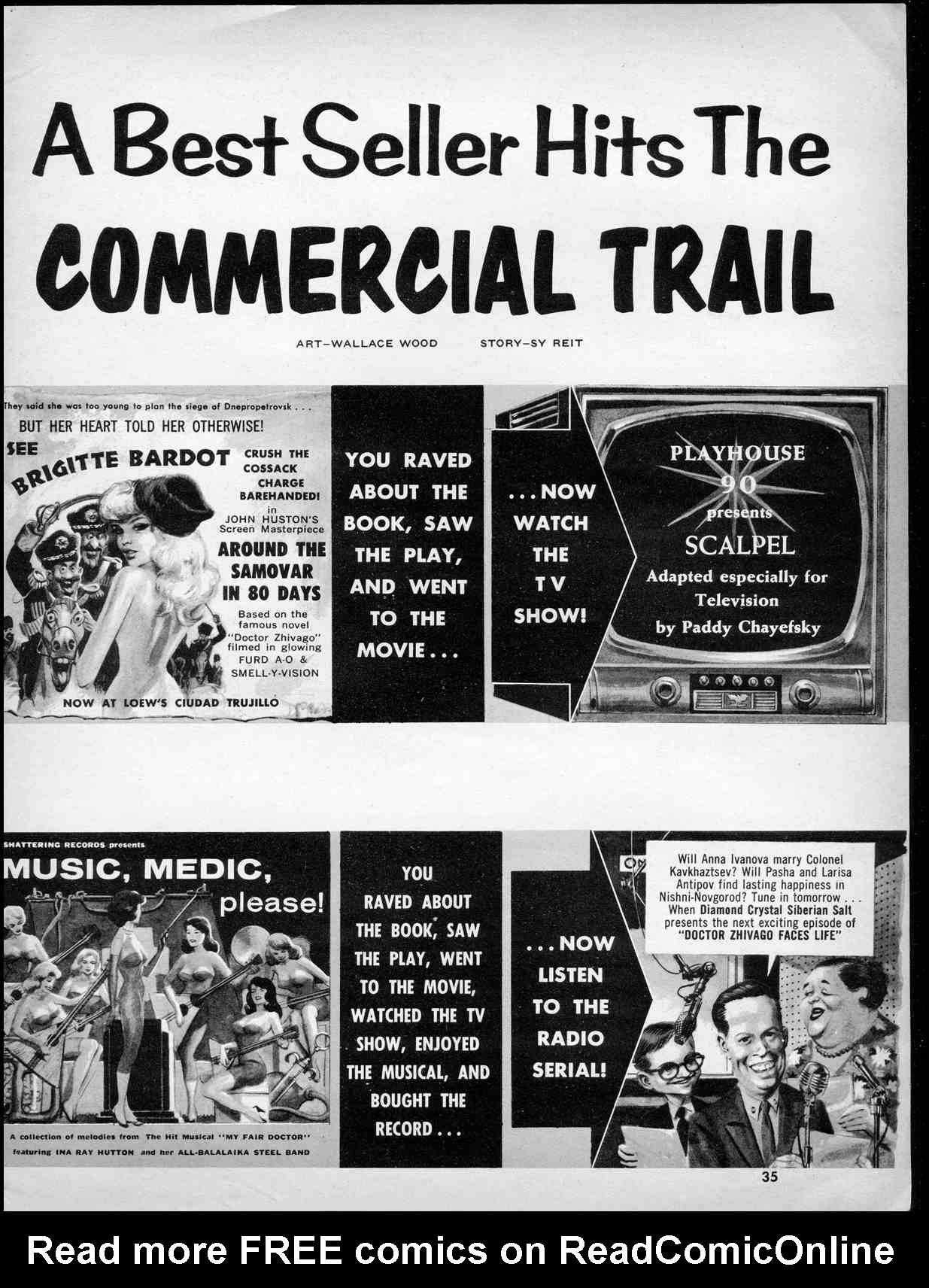 Read online MAD comic -  Issue #49 - 37