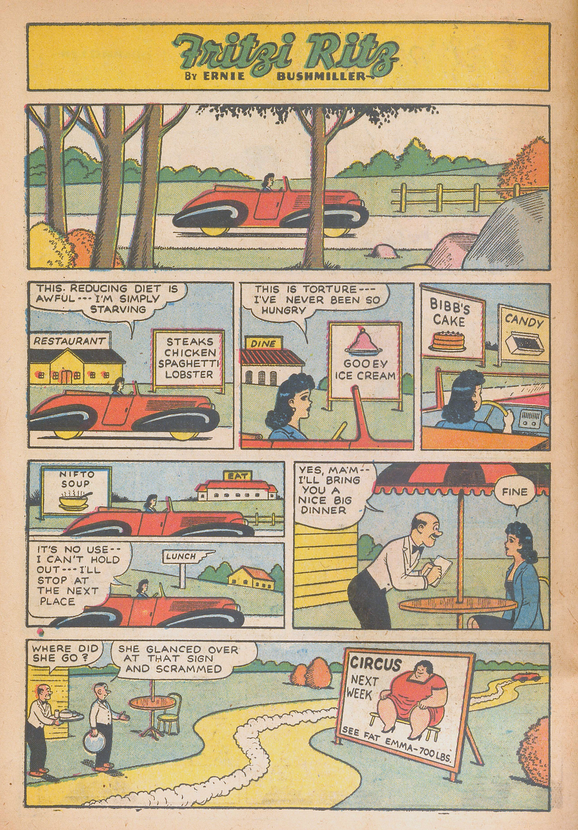 Read online Fritzi Ritz (1953) comic -  Issue #38 - 4
