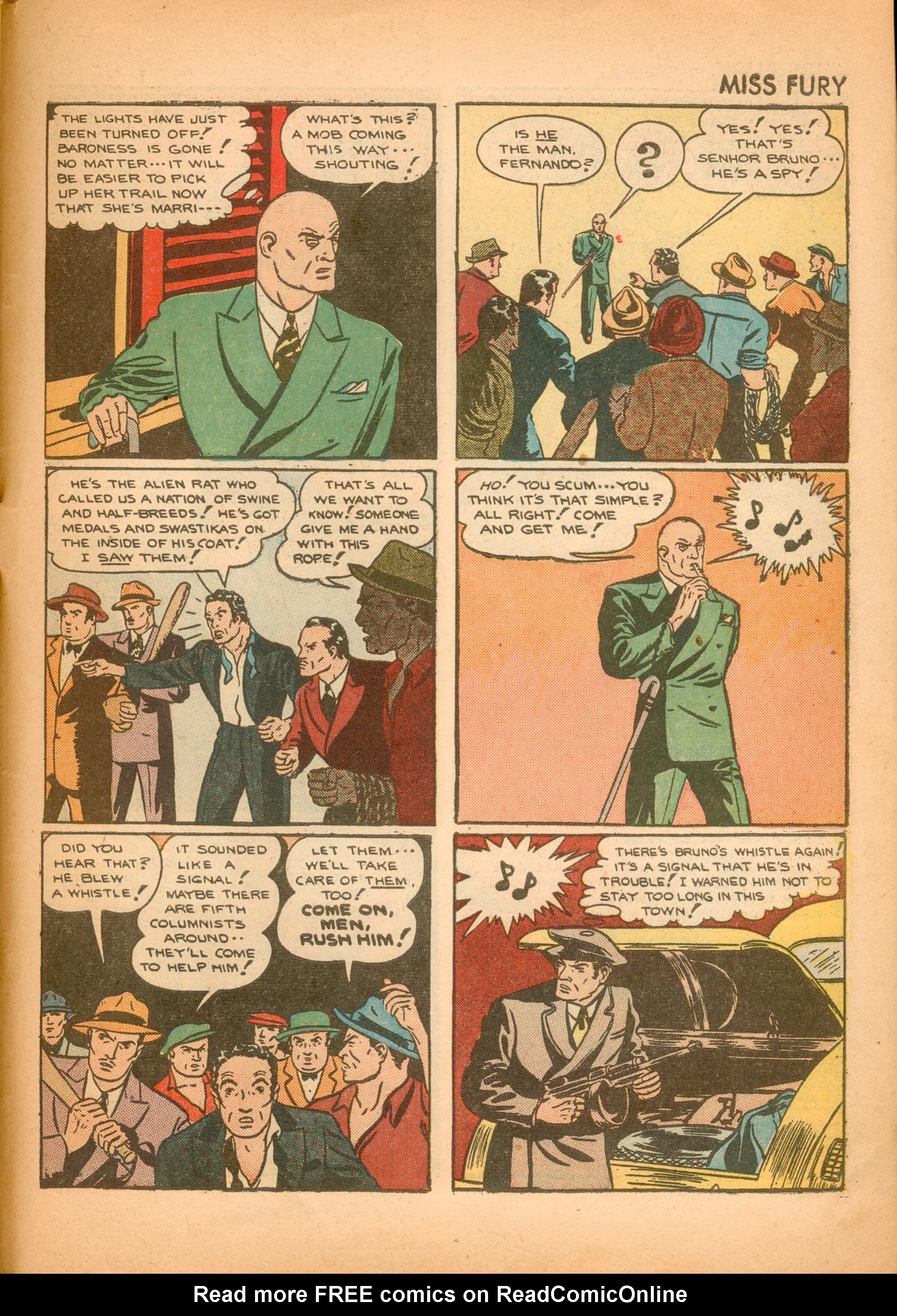 Read online Miss Fury (1942) comic -  Issue #2 - 49
