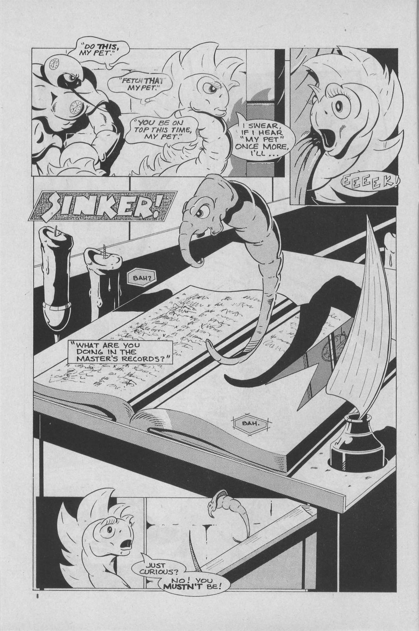 Read online The Fish Police comic -  Issue #4 - 10