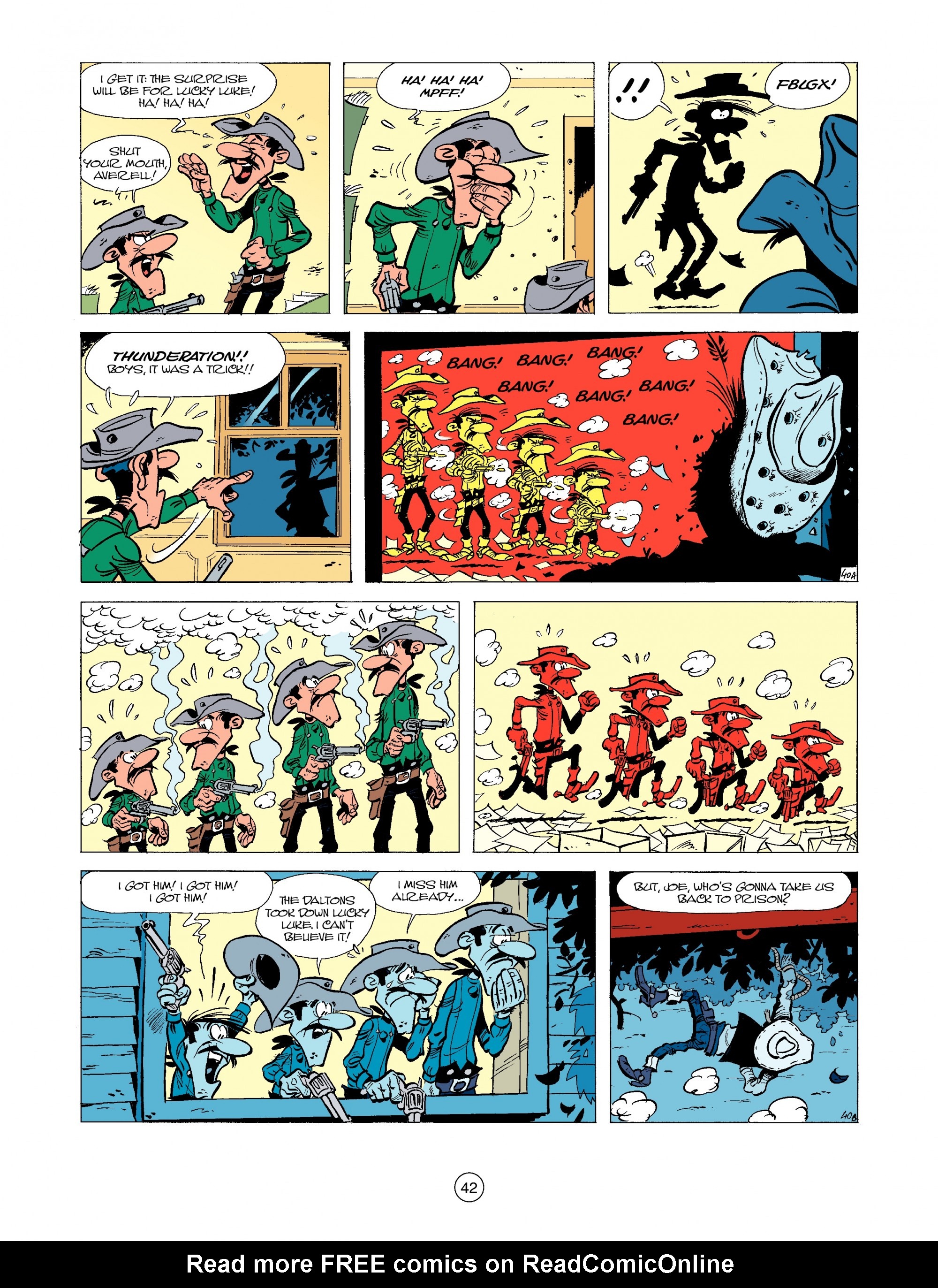 Read online A Lucky Luke Adventure comic -  Issue #31 - 42