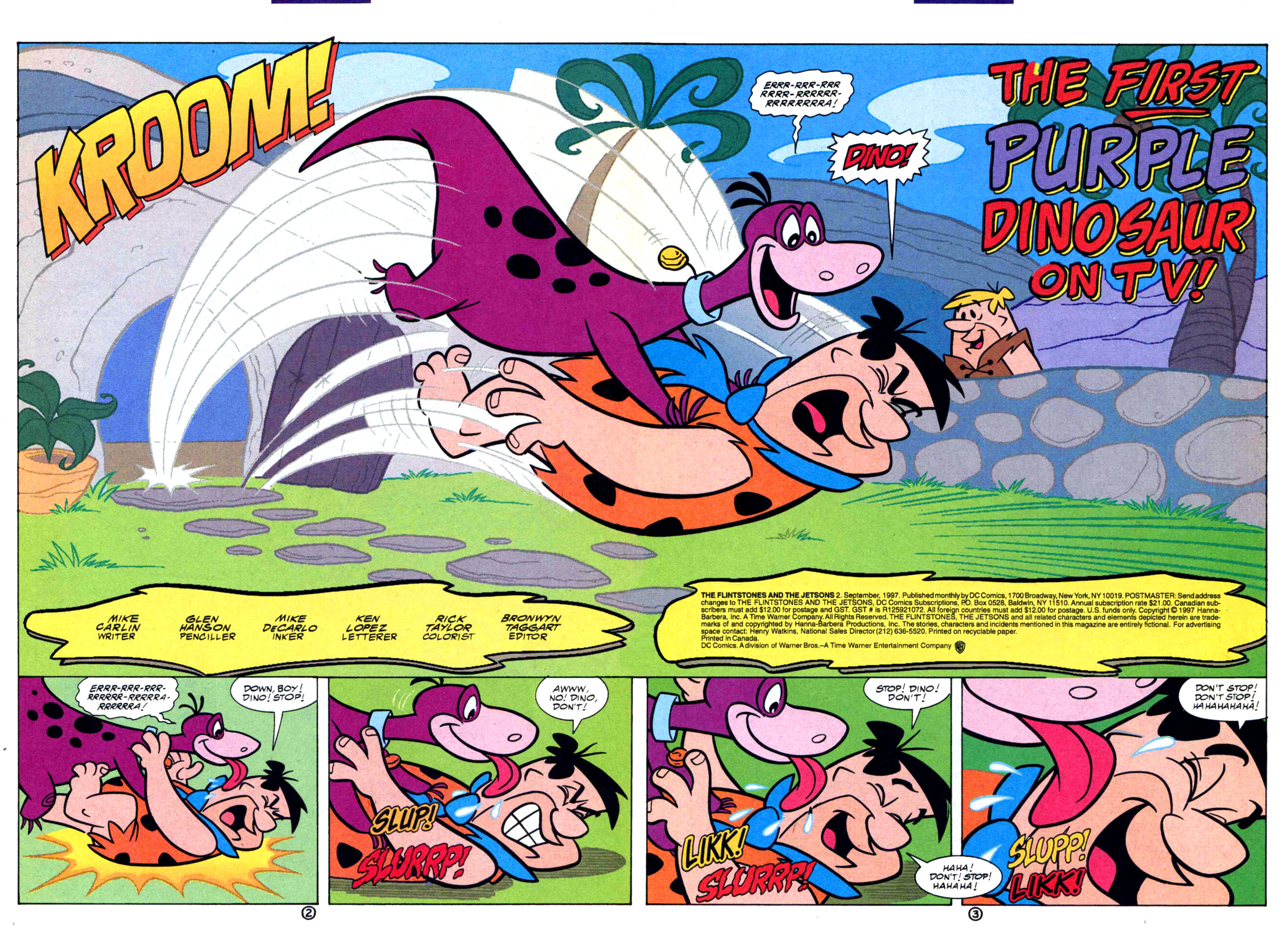 Read online The Flintstones and the Jetsons comic -  Issue #2 - 4