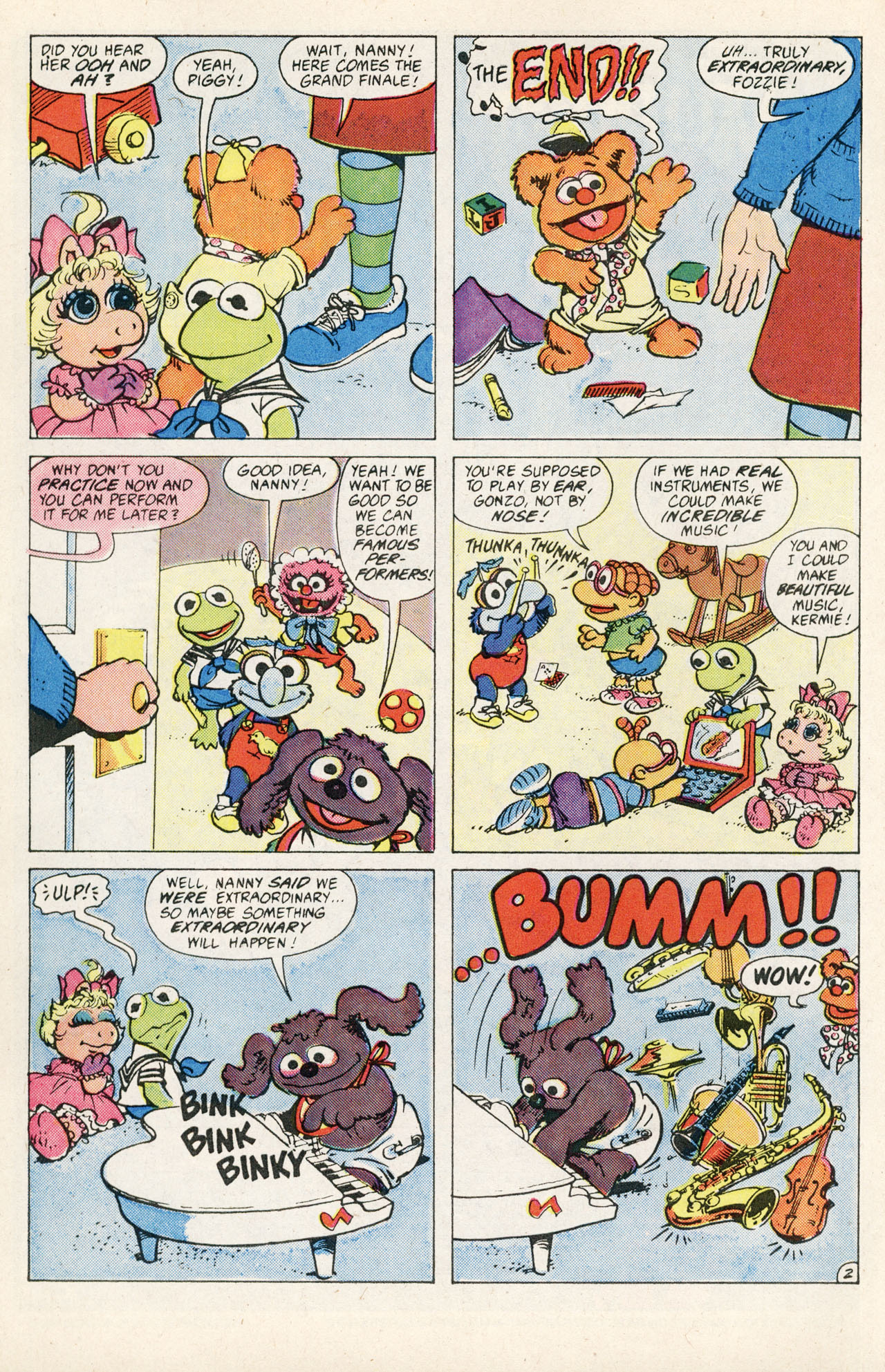 Read online Muppet Babies comic -  Issue #18 - 4