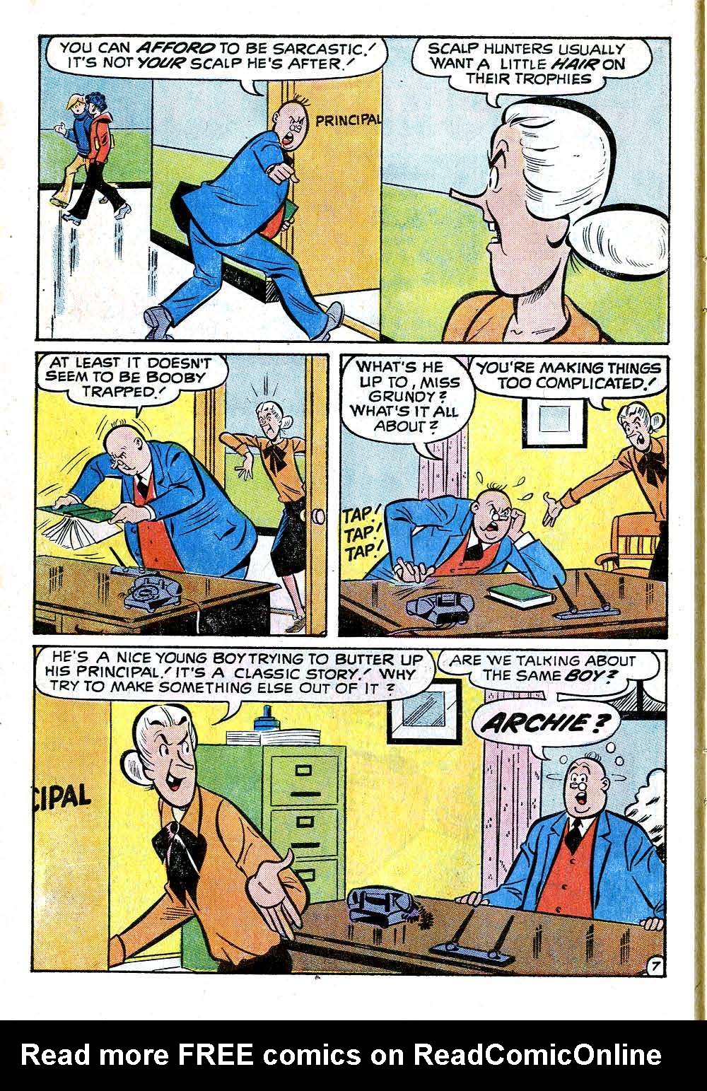 Read online Archie (1960) comic -  Issue #218 - 10