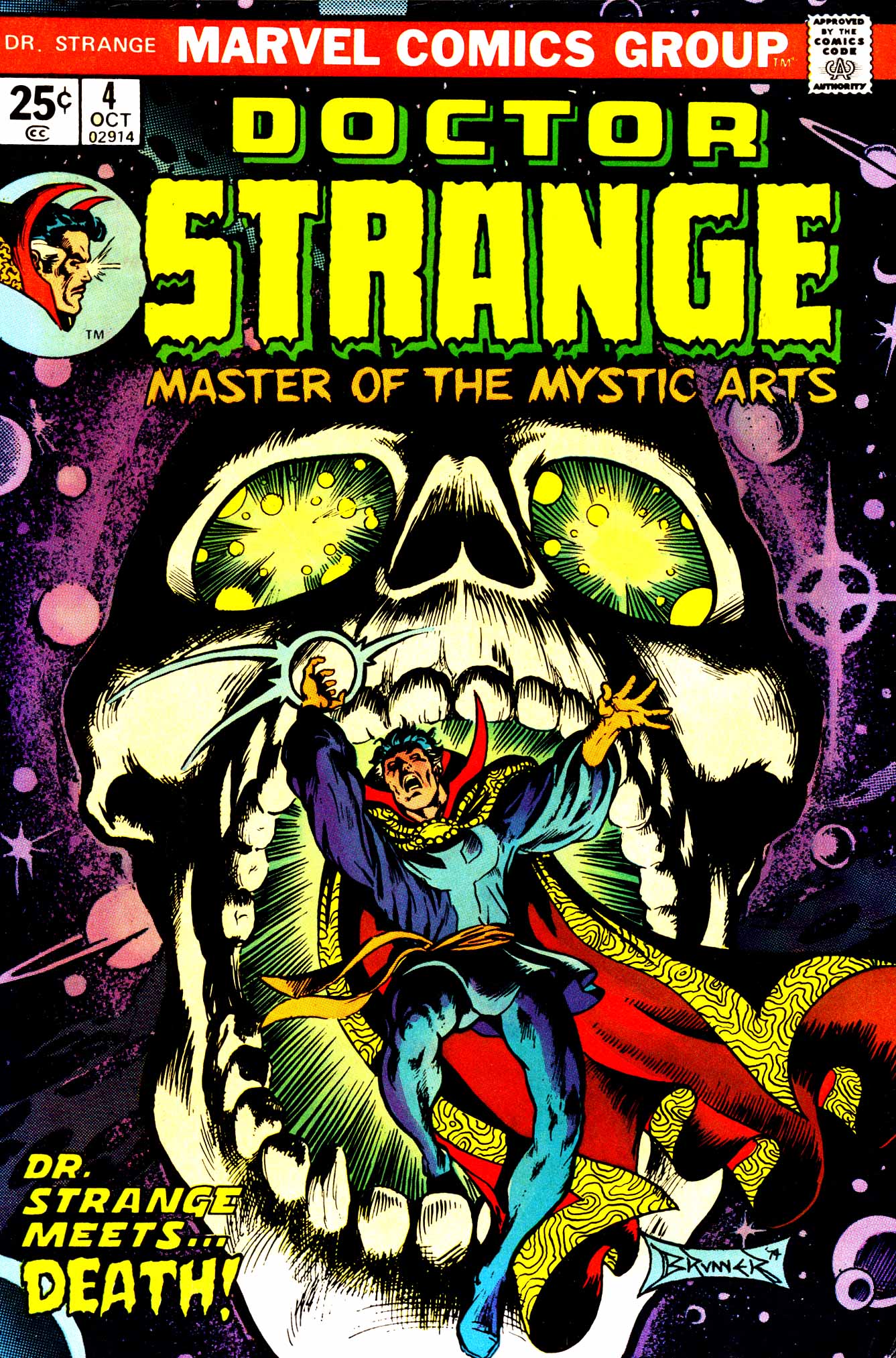 Read online Doctor Strange (1974) comic -  Issue #4 - 1