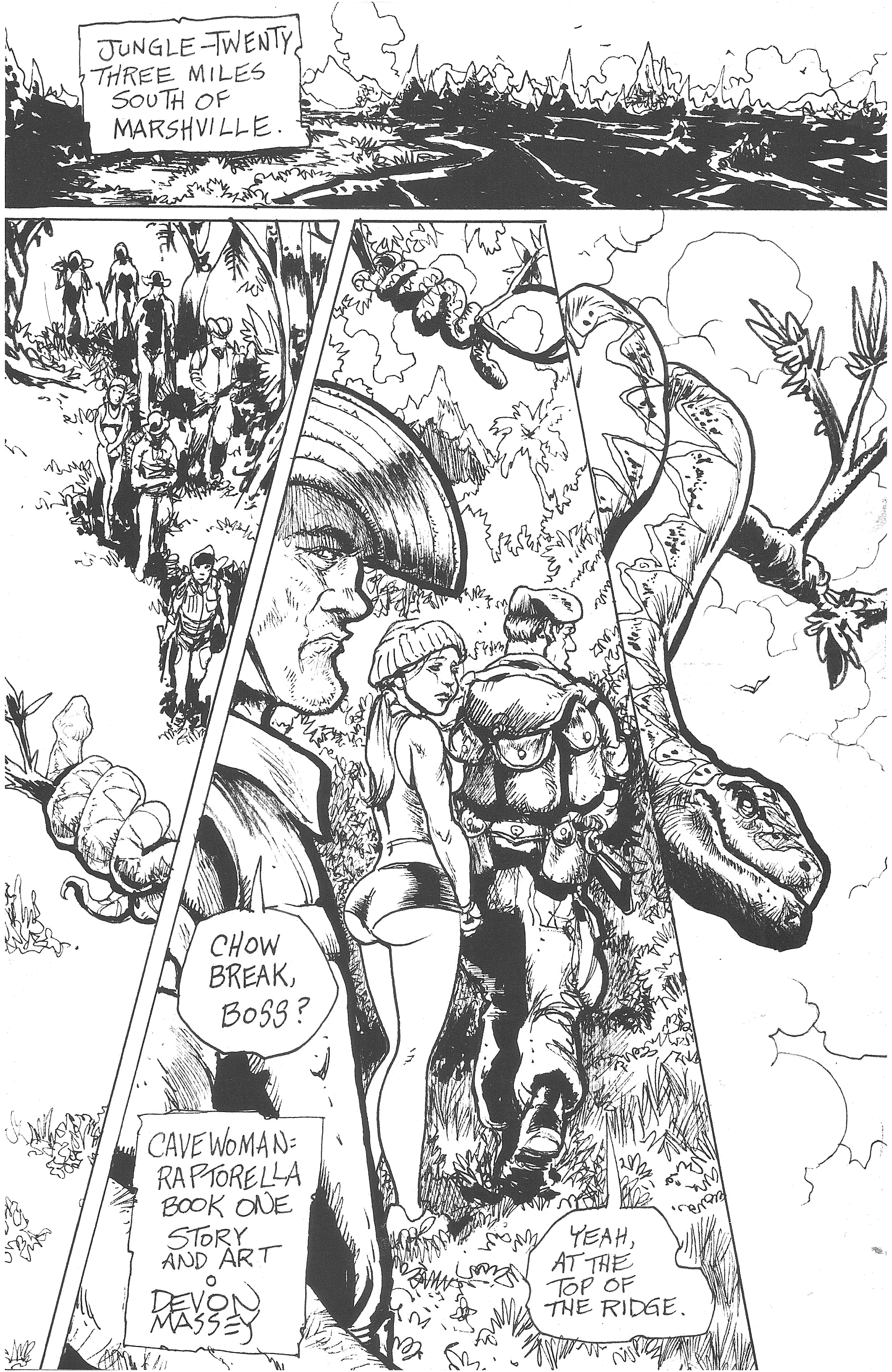 Read online Cavewoman: Raptorella comic -  Issue #1 - 9