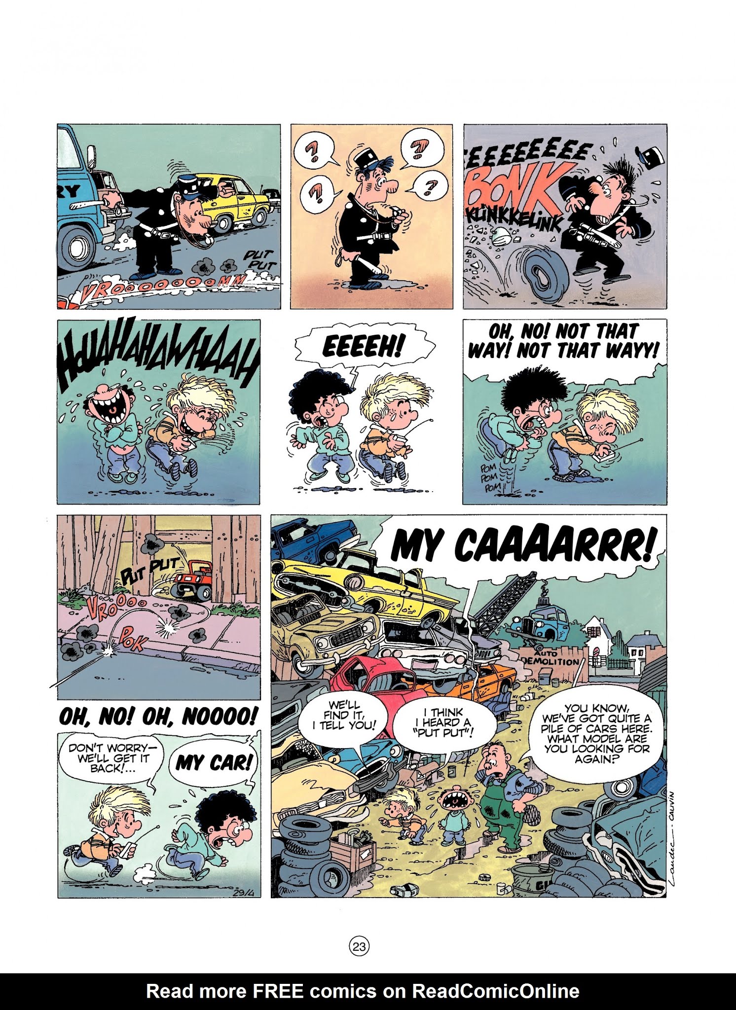 Read online Cedric comic -  Issue #1 - 23