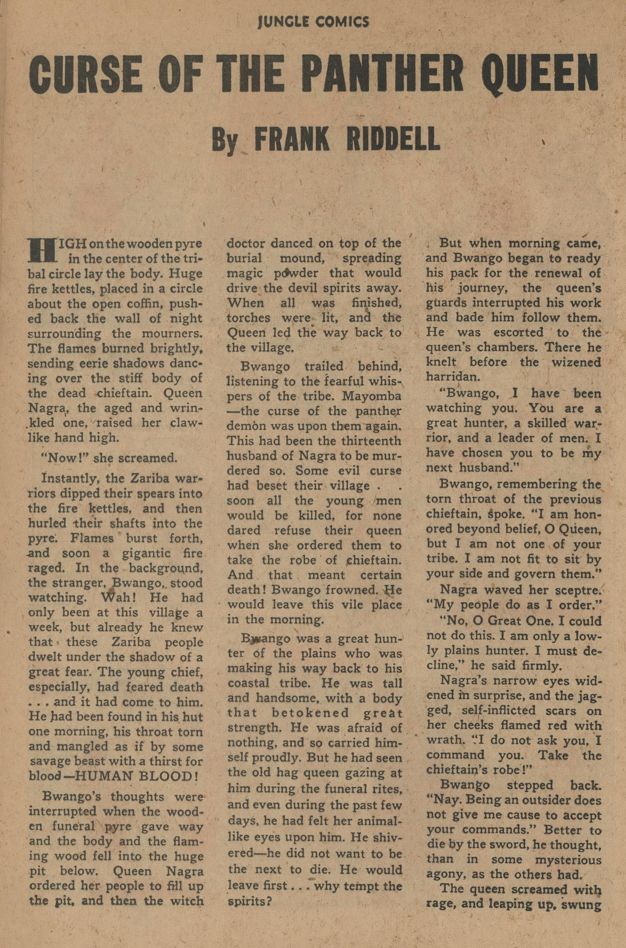 Read online Jungle Comics comic -  Issue #80 - 34