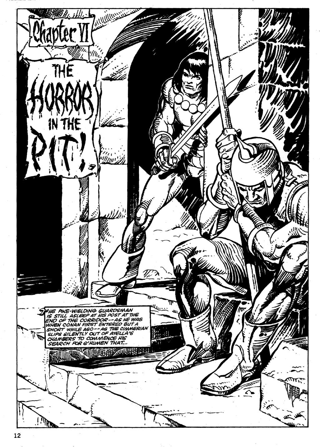 Read online The Savage Sword Of Conan comic -  Issue #86 - 12