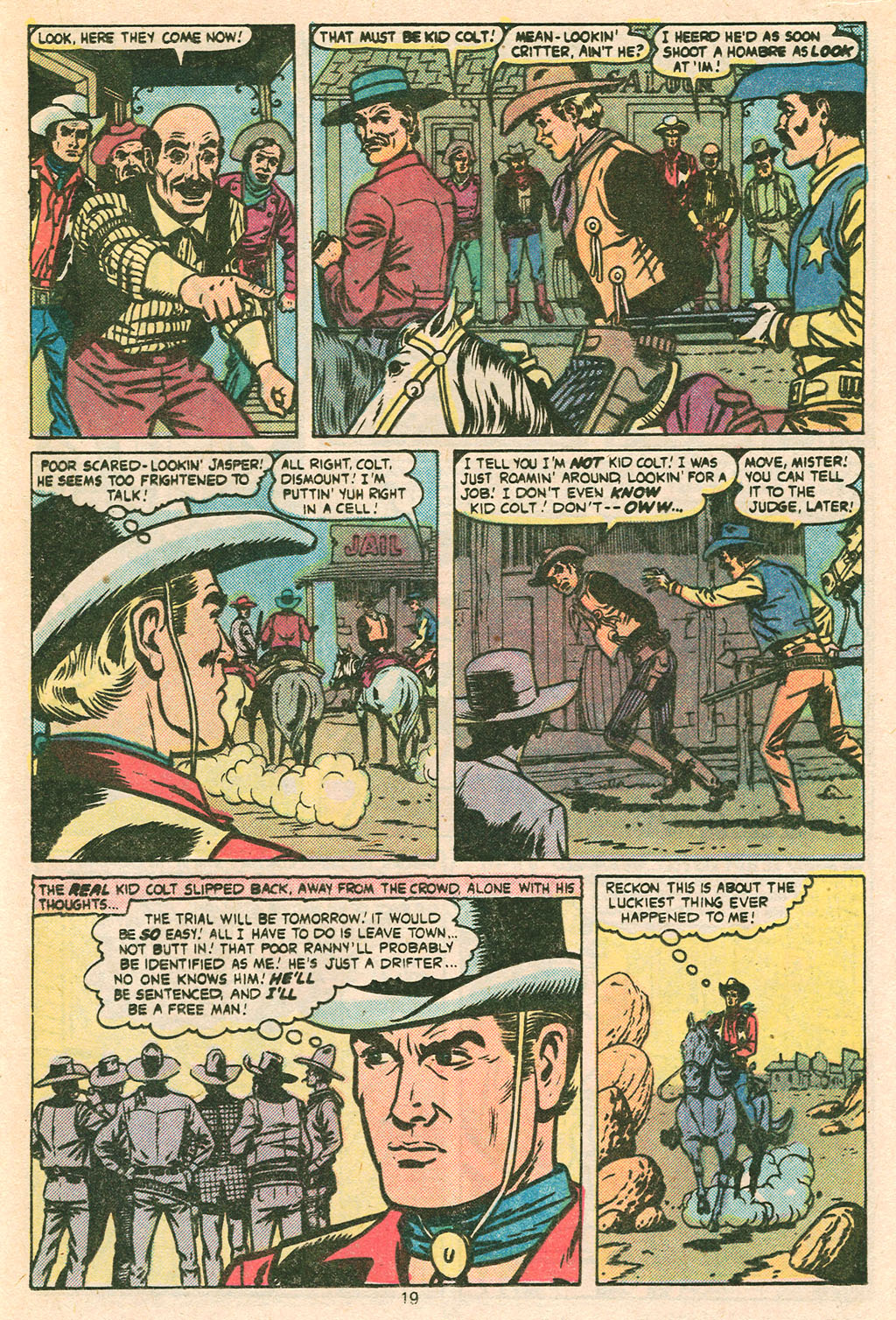 Read online Kid Colt Outlaw comic -  Issue #225 - 20