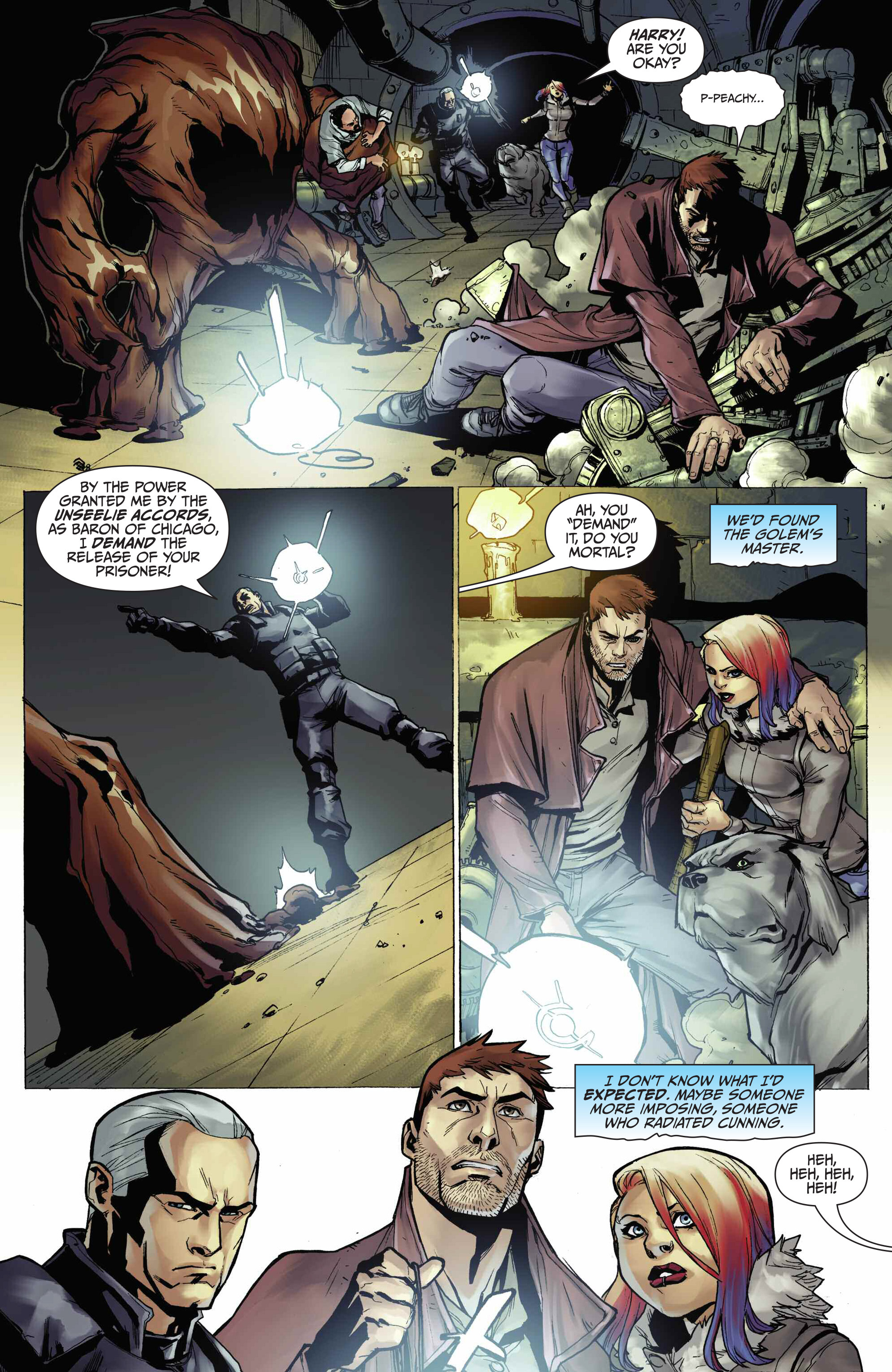 Read online Jim Butcher's The Dresden Files: Down Town comic -  Issue # _TPB - 94