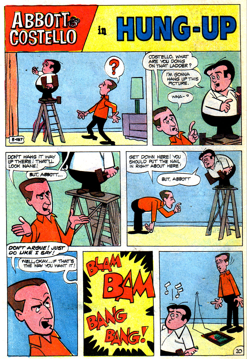 Read online Abbott & Costello comic -  Issue #7 - 23
