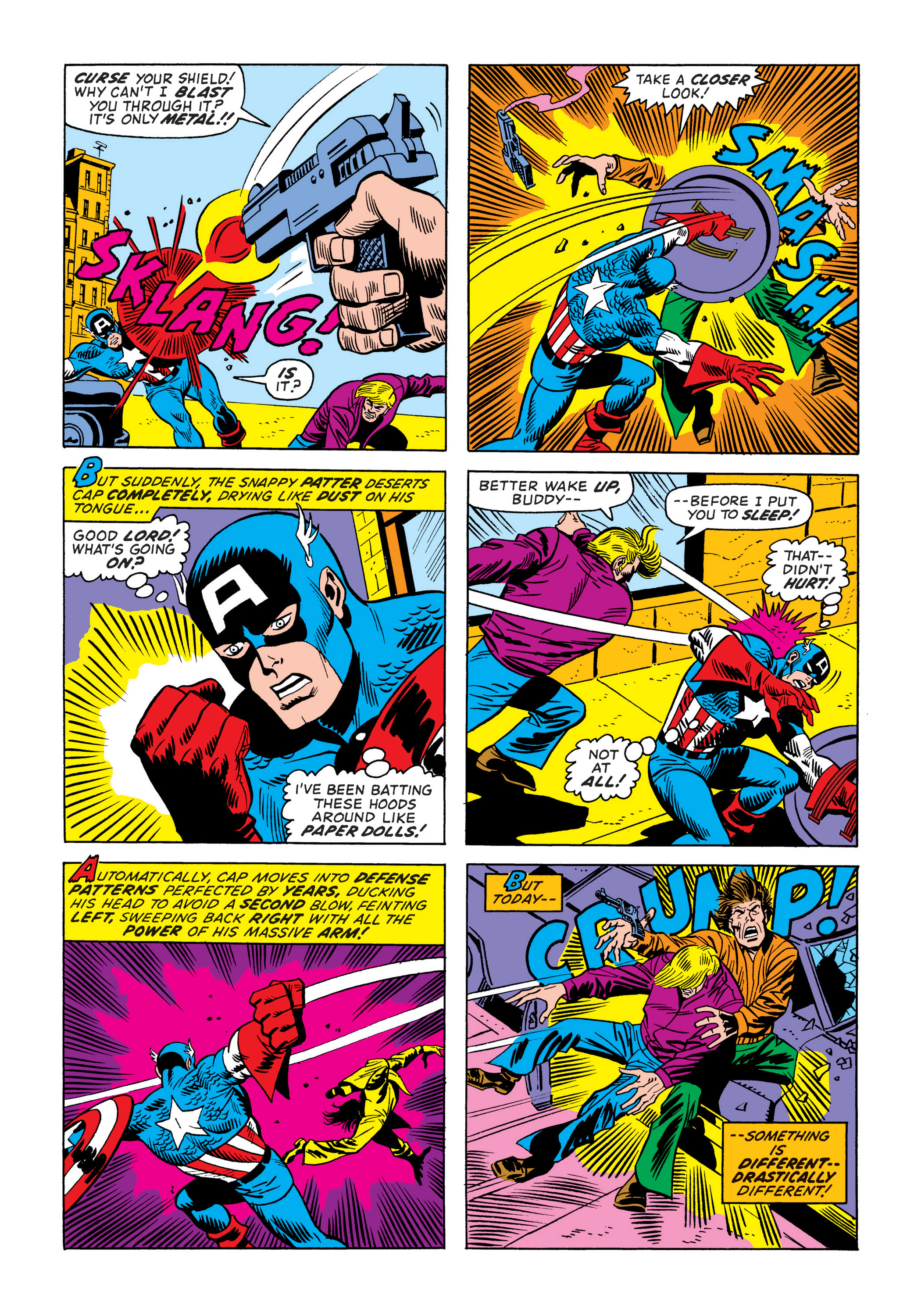 Read online Marvel Masterworks: Captain America comic -  Issue # TPB 7 (Part 3) - 12