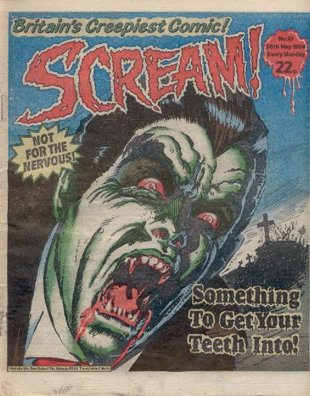 Read online Scream! (1984) comic -  Issue #10 - 1