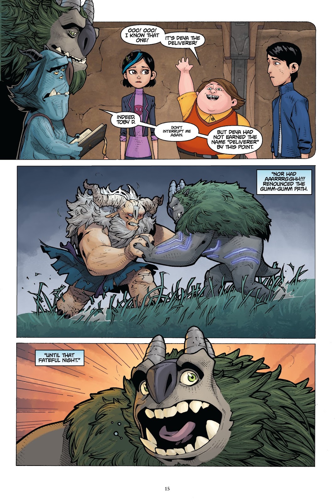 Trollhunters: Tales of Arcadia-The Secret History of Trollkind issue Full - Page 15