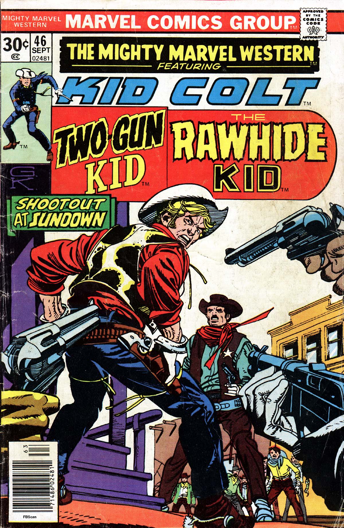 Read online The Mighty Marvel Western comic -  Issue #46 - 1